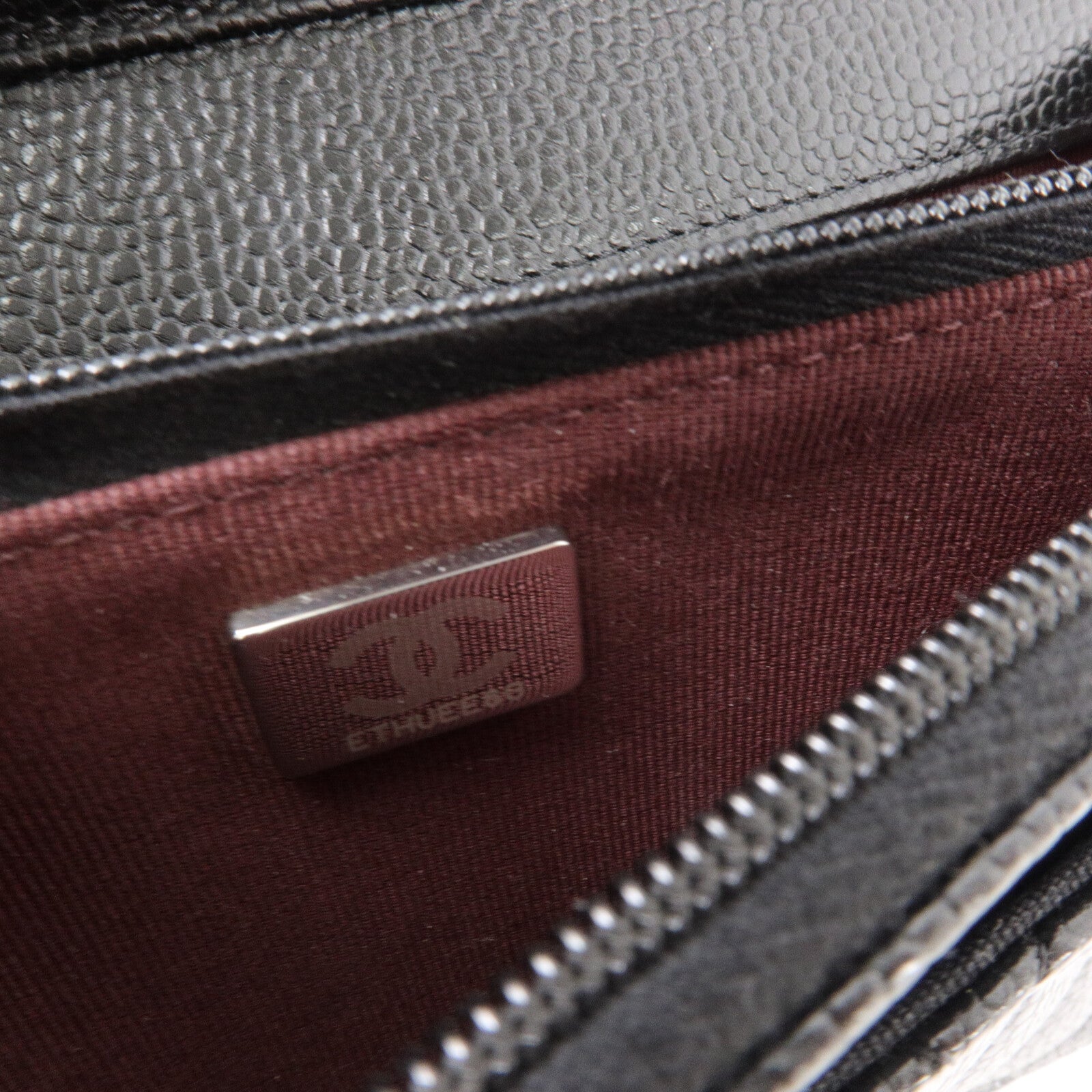 CHANEL 牛皮皮革WOC Wallet On Chain鏈帶肩背袋