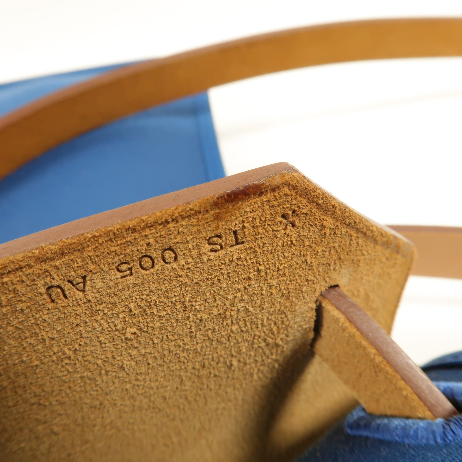 HERMES 帆布Herbag PM手挽肩背兩用袋Bleu Izmir