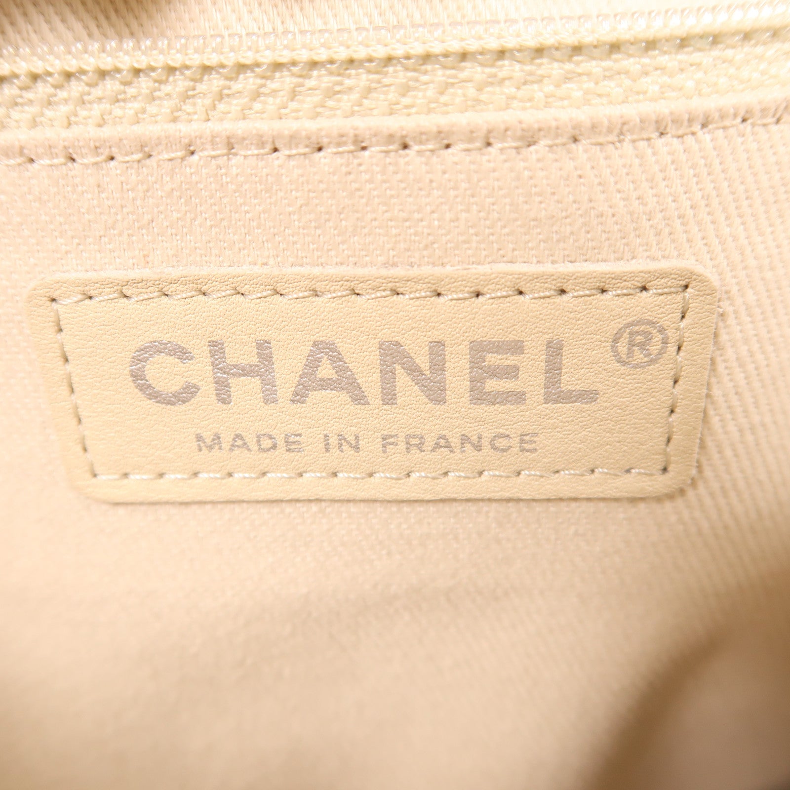CHANEL 羊皮皮革Chain Shoulder銀扣鏈帶肩背袋藍色