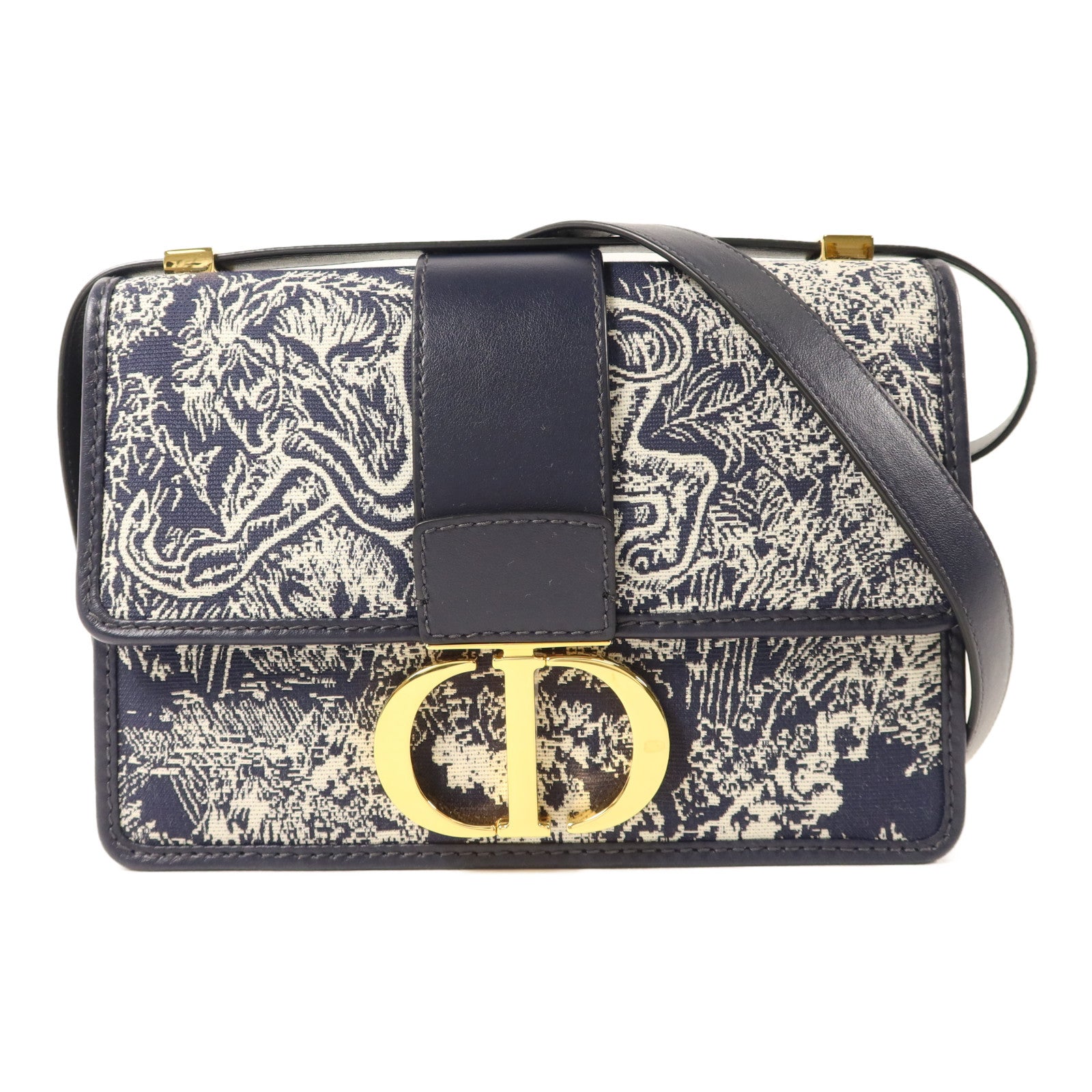 Dior 帆布30 Montaigne Shoulder Bag肩背袋