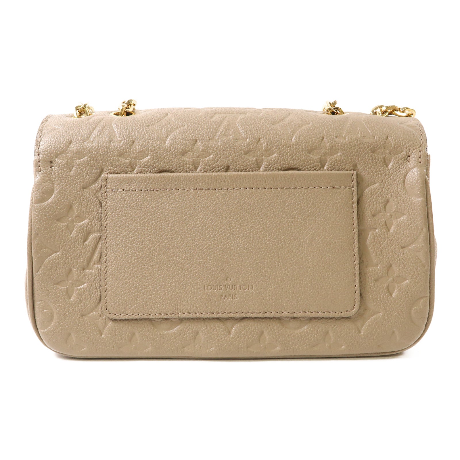 LOUIS VUITTON Momogram Empreinte Marceau肩背袋灰色