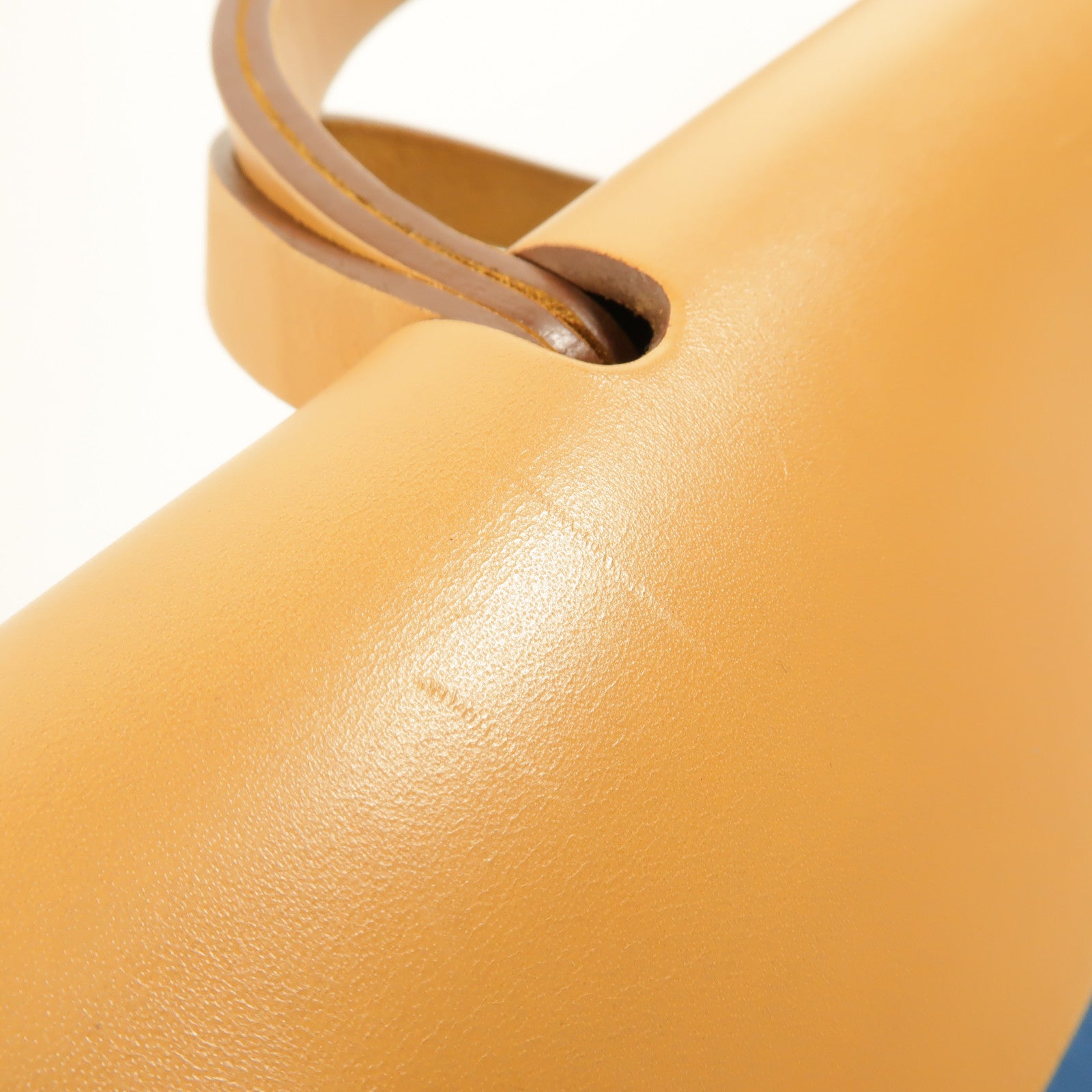 HERMES 帆布Herbag PM手挽肩背兩用袋Bleu Izmir