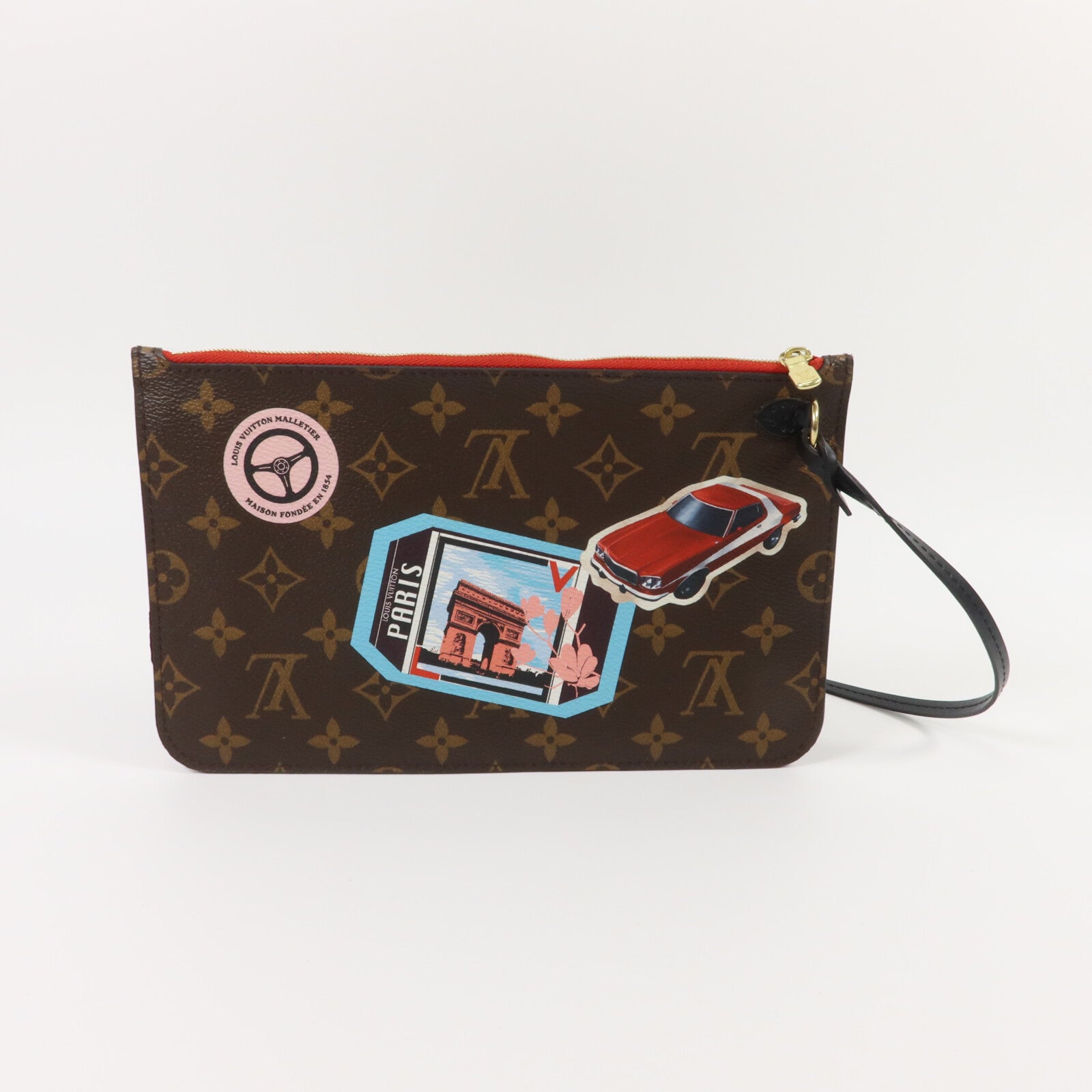 LOUIS VUITTON Monogram World Tour Neverfull MM手挽袋