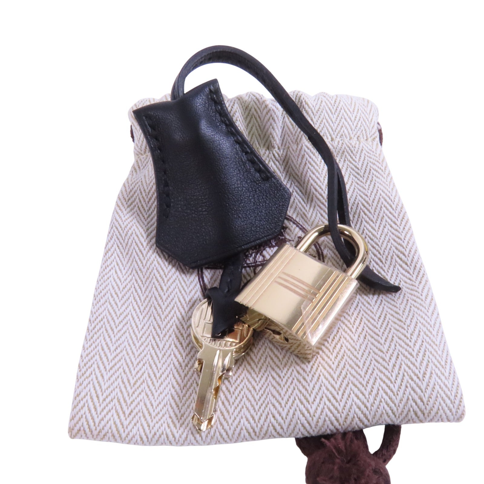 HERMES Swift皮革Tool Box 20金扣手挽肩背兩用袋