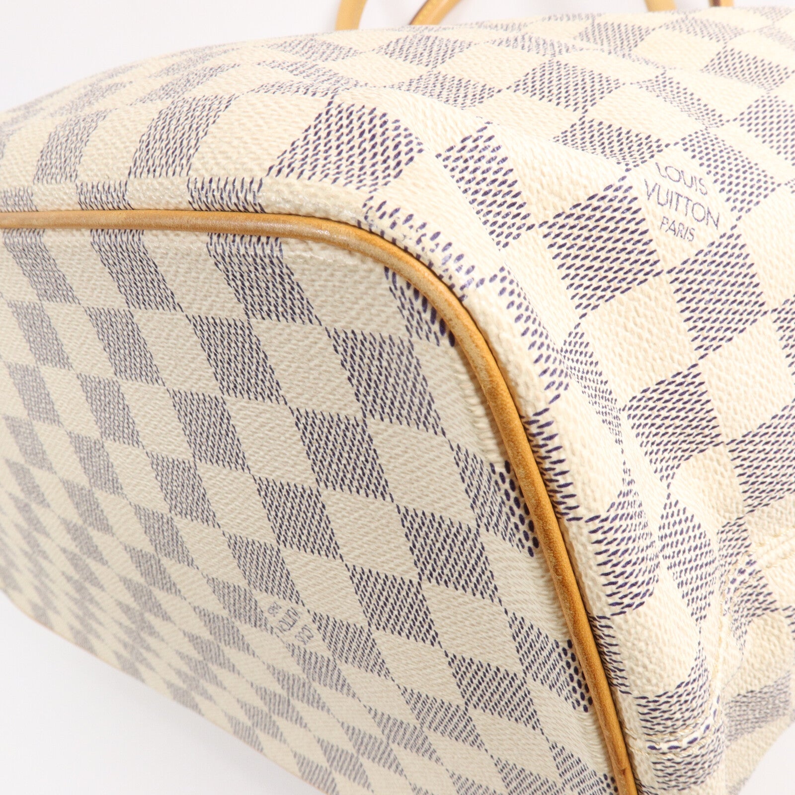 LOUIS VUITTON Damier Azur Saleya MM肩背袋/手挽袋