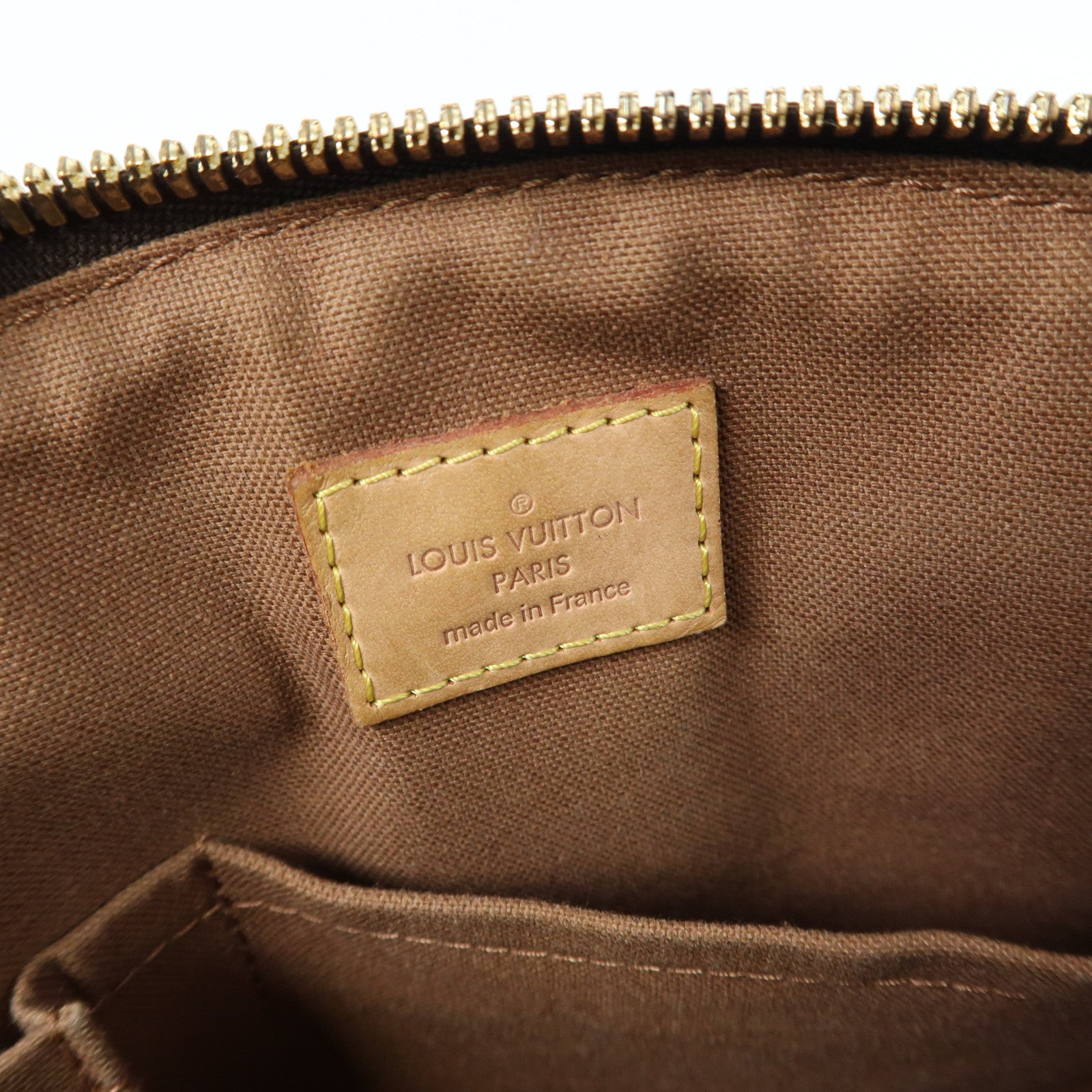 LOUIS VUITTON Monogram Tivoli PM金扣手挽袋啡色