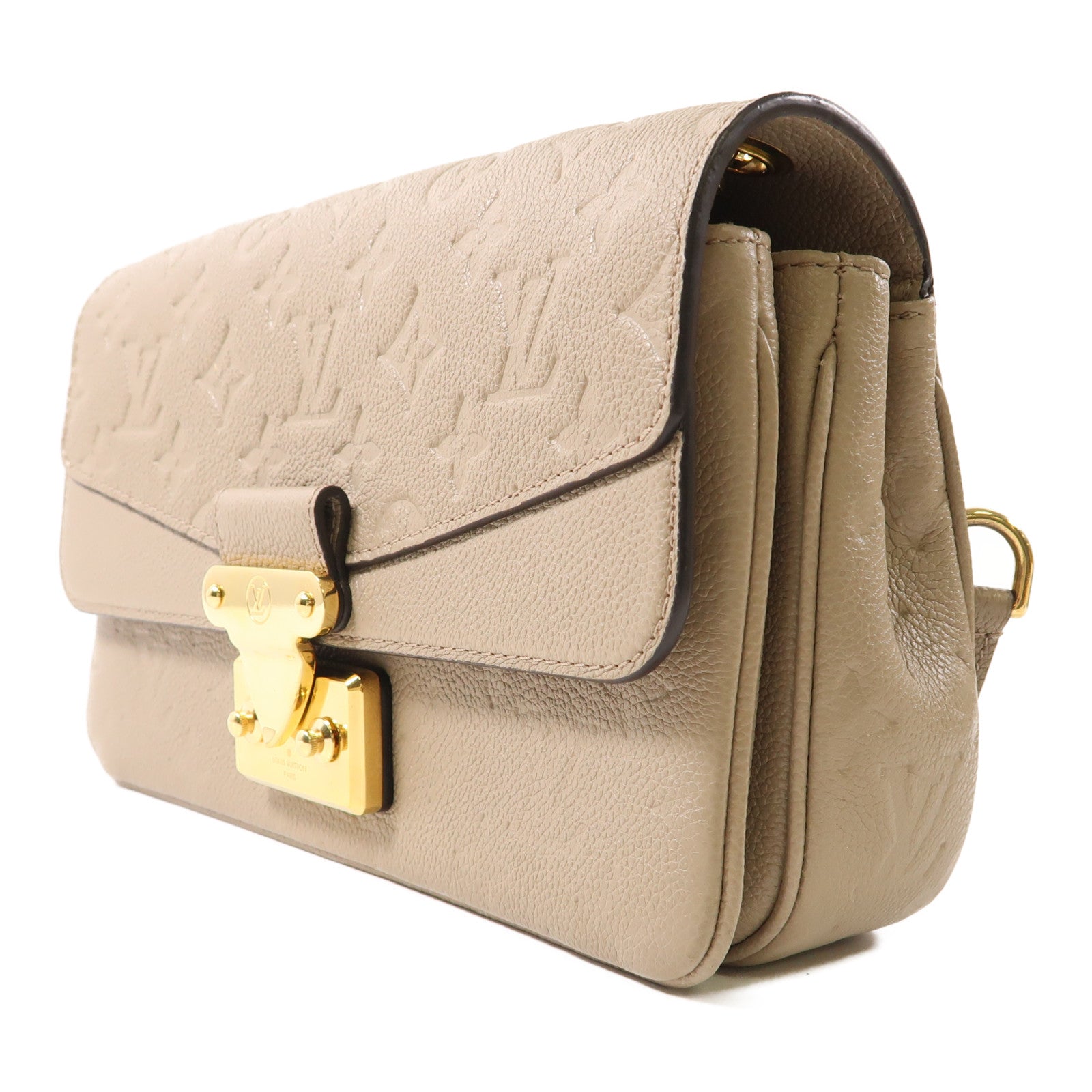 LOUIS VUITTON Momogram Empreinte Marceau肩背袋灰色