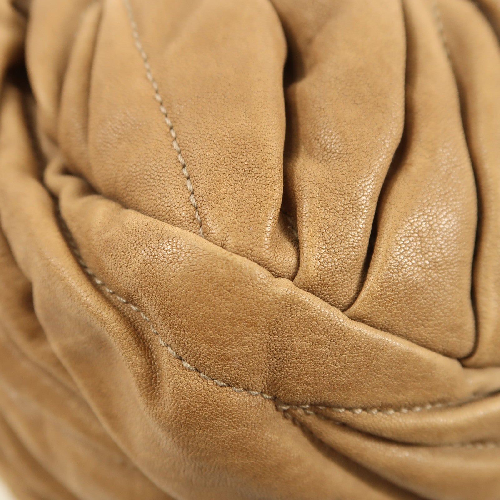 Miu Miu 牛皮皮革Shoulder Bag金扣手挽袋