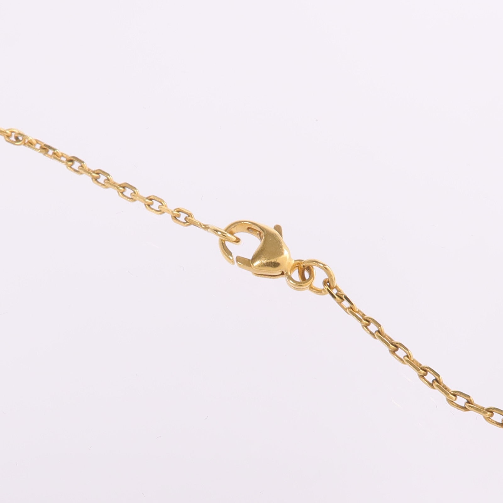 HERMES 金屬/皮革As De Coeur Necklace項鍊