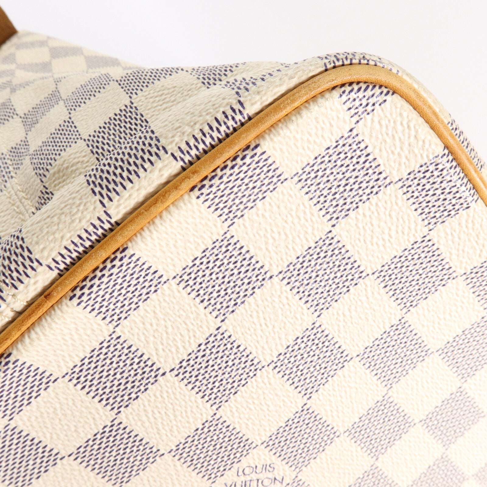 LOUIS VUITTON Damier Azur Saleya MM肩背袋/手挽袋