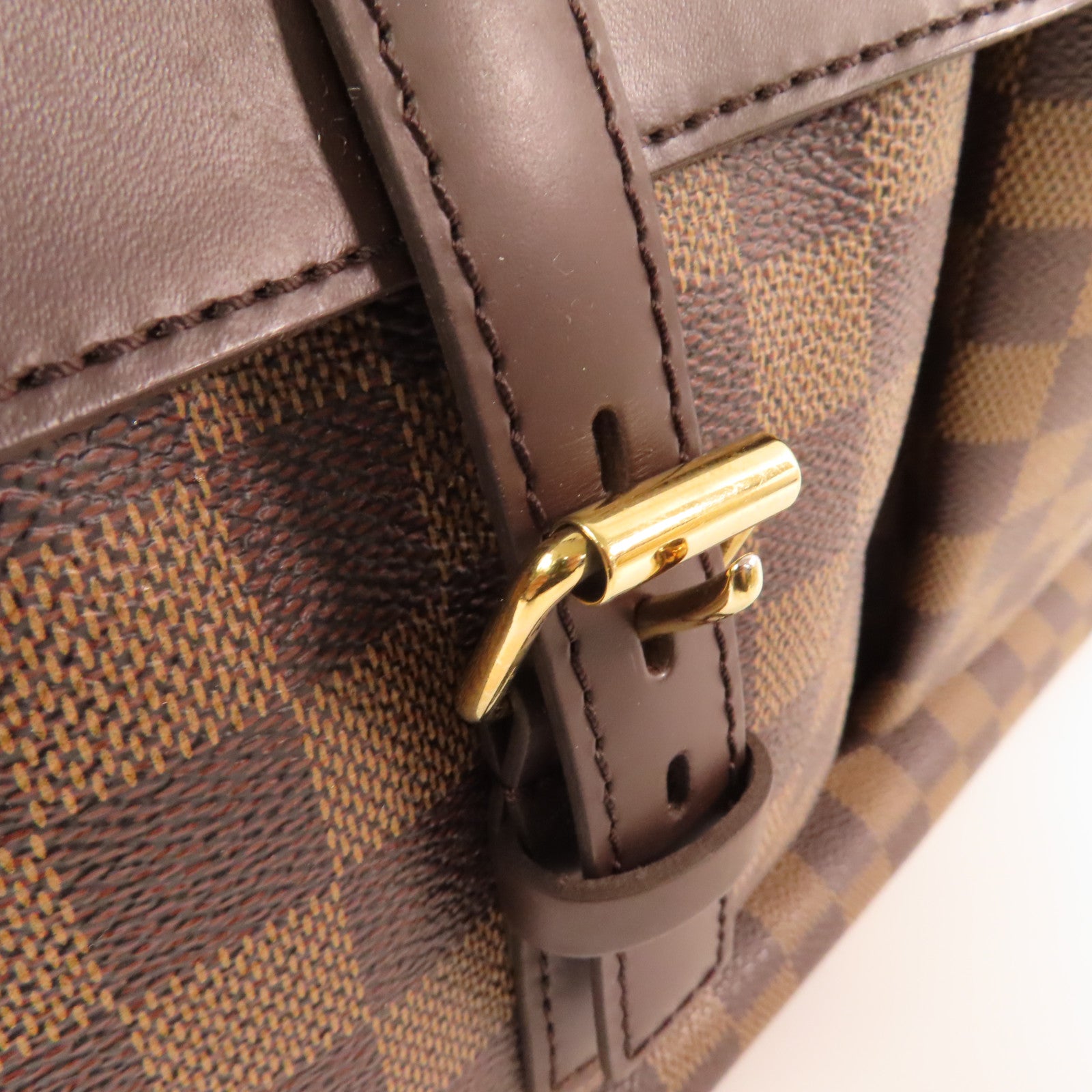 LOUIS VUITTON Damier Uzes Shoulder Tote Bag肩背袋啡色
