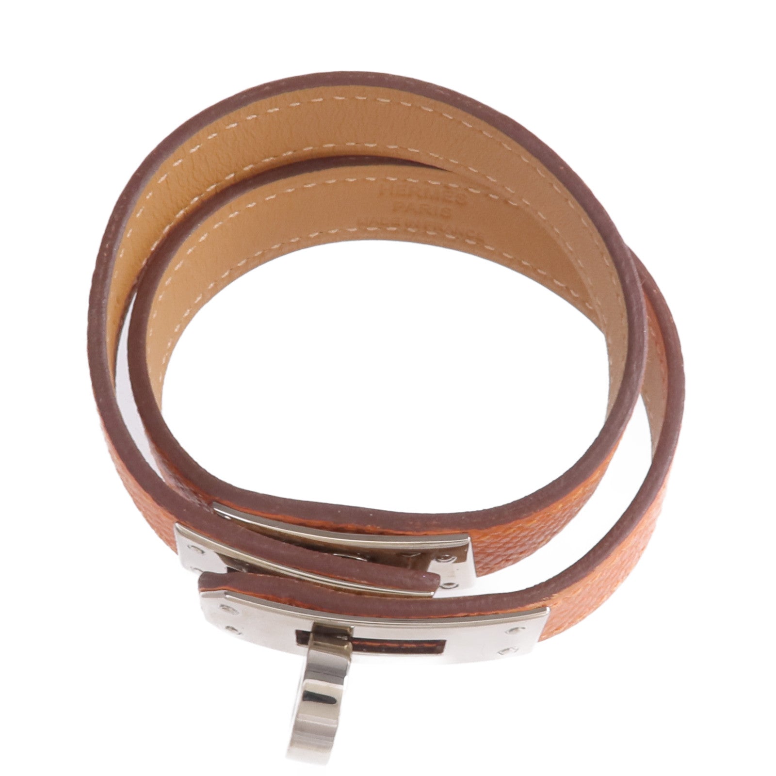 HERMES Epsom皮革Kelly Double Tour手帶