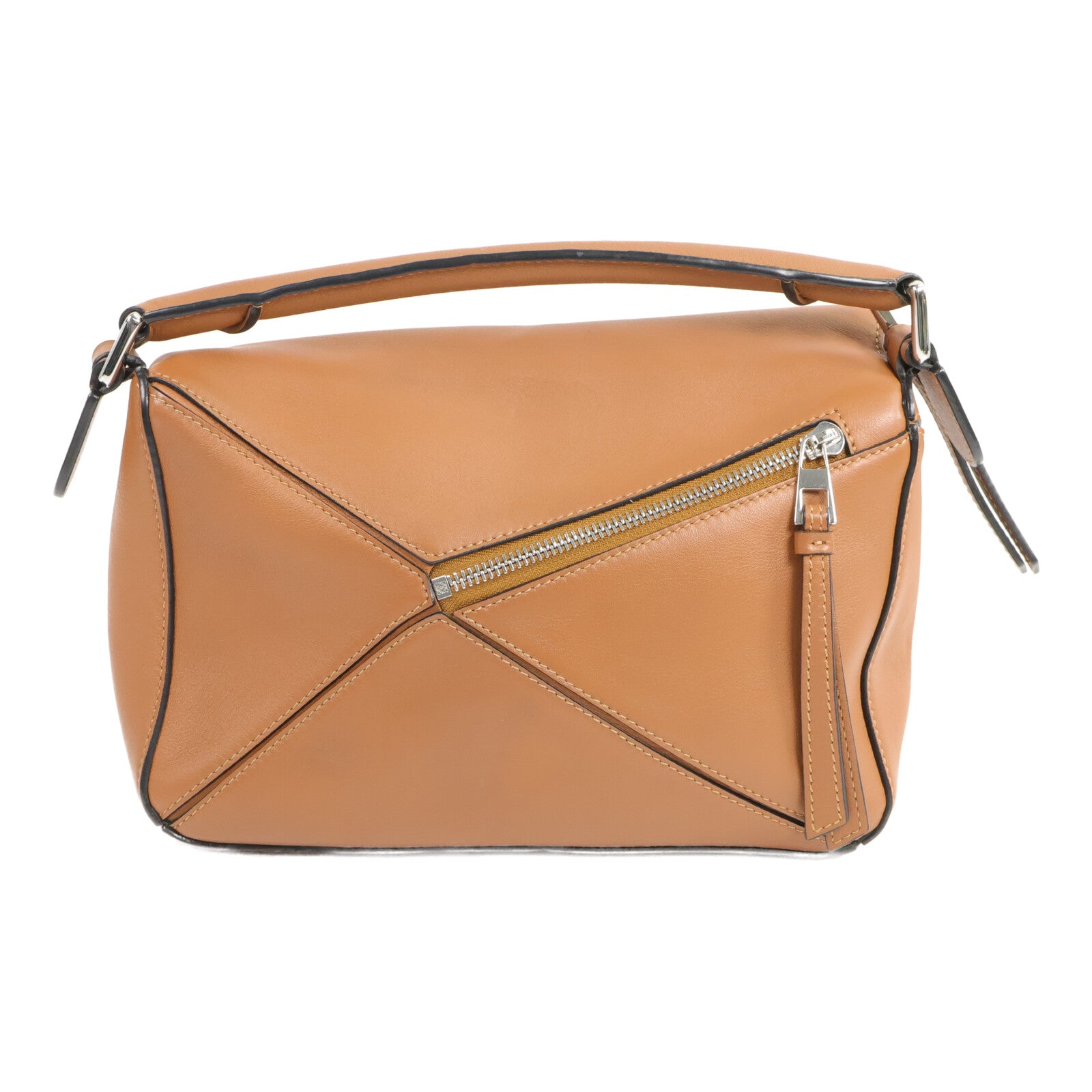 LOEWE 牛皮皮革Puzzle Small手挽肩背兩用袋