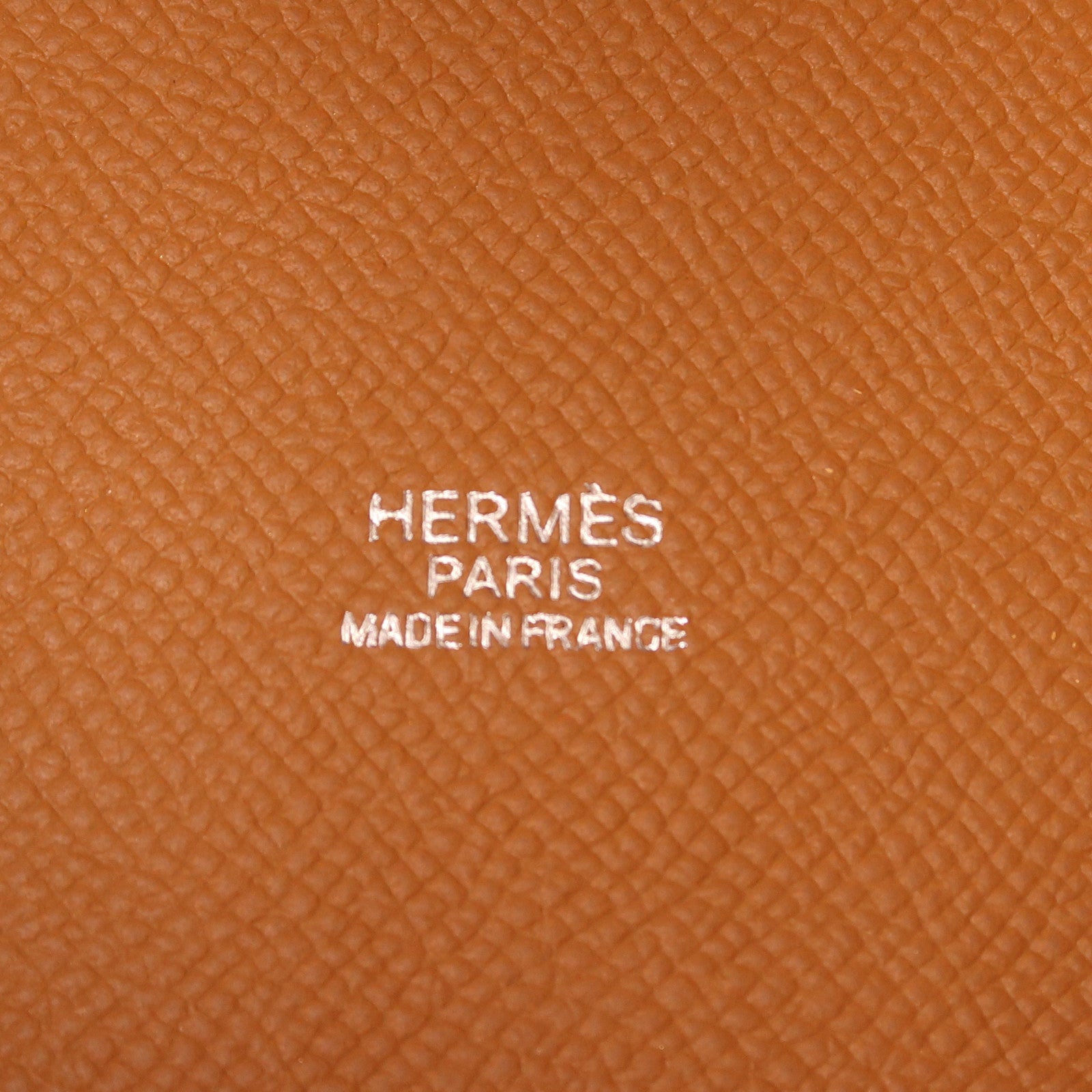 HERMES Epsom皮革Picotin PM銀扣手挽袋Gold