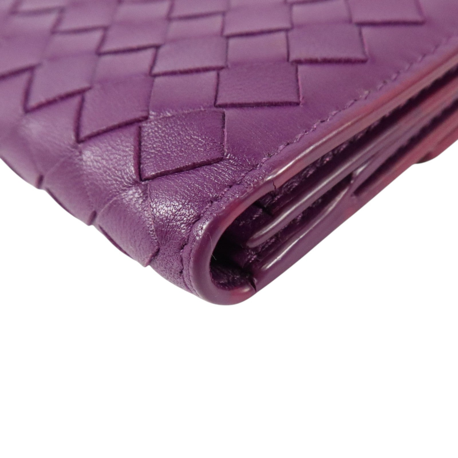 BOTTEGA VENETA 織紋皮革Long Wallet長錢包