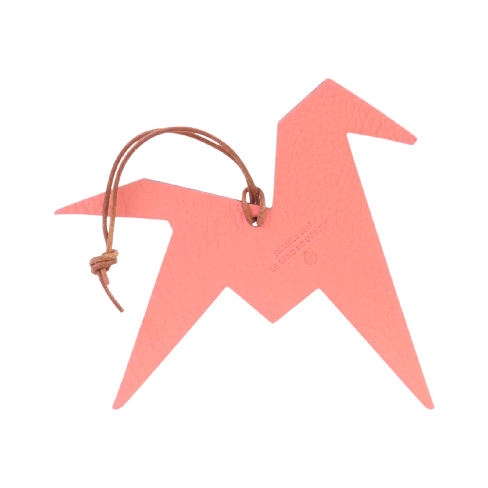 HERMES Epsom皮革Origami Charm掛飾
