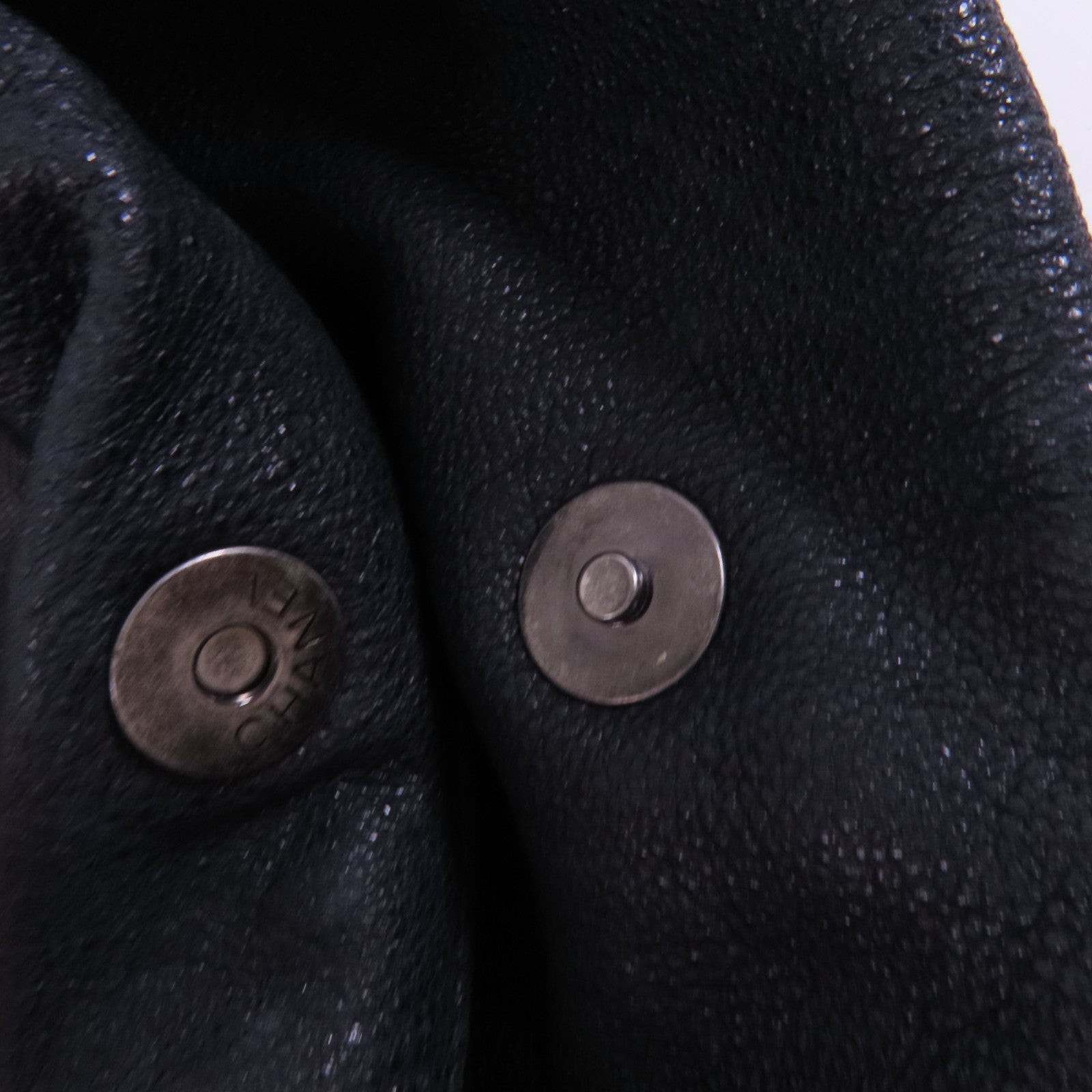 CHANEL 牛皮皮革Shoulder Bag銀扣肩背袋