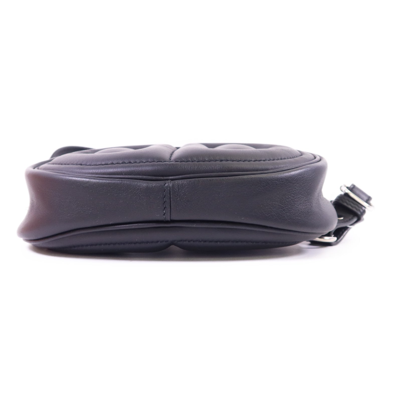 HERMES Swift皮革In The Loop Belt Bag銀扣腰包Noir