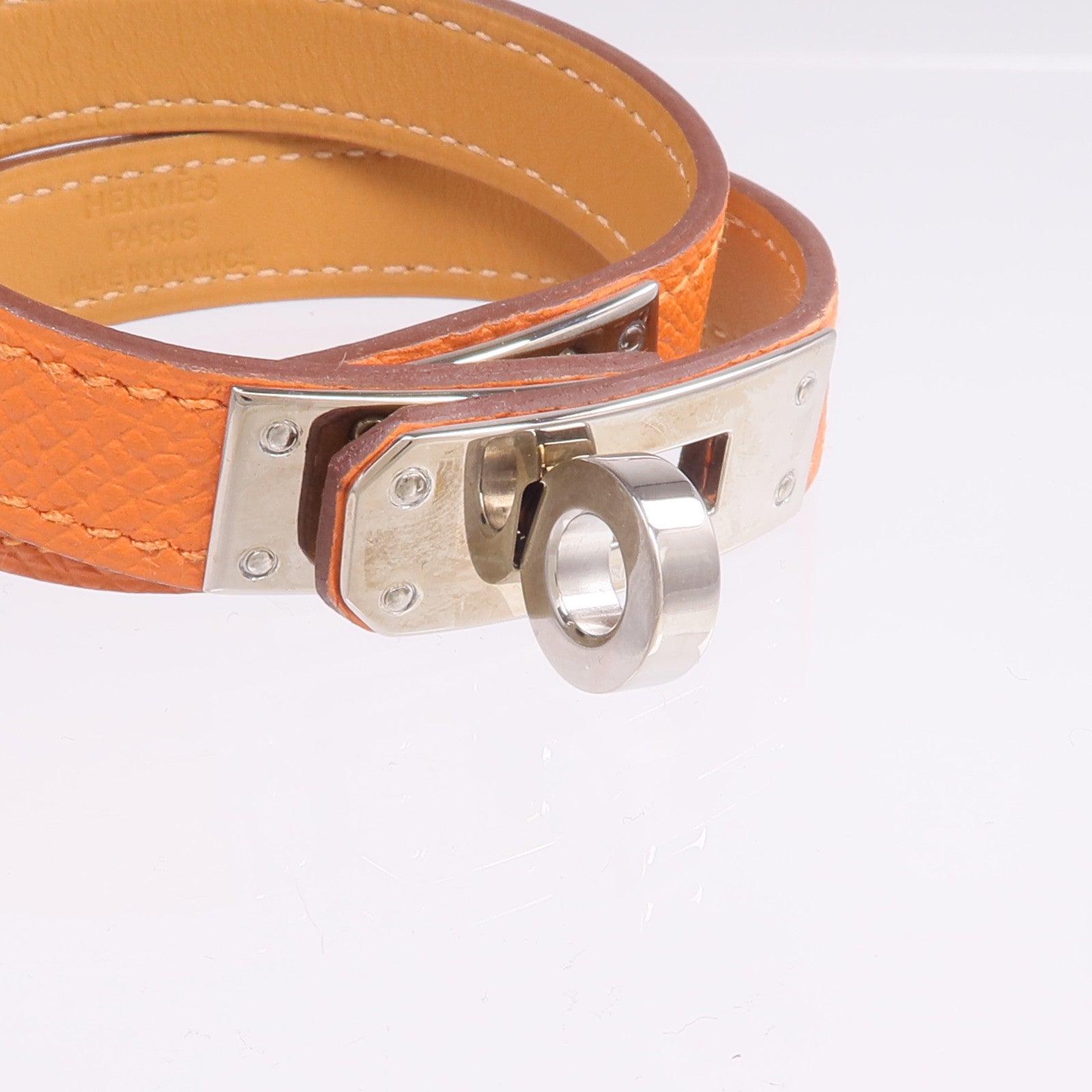 HERMES Epsom皮革Kelly Double Tour手帶