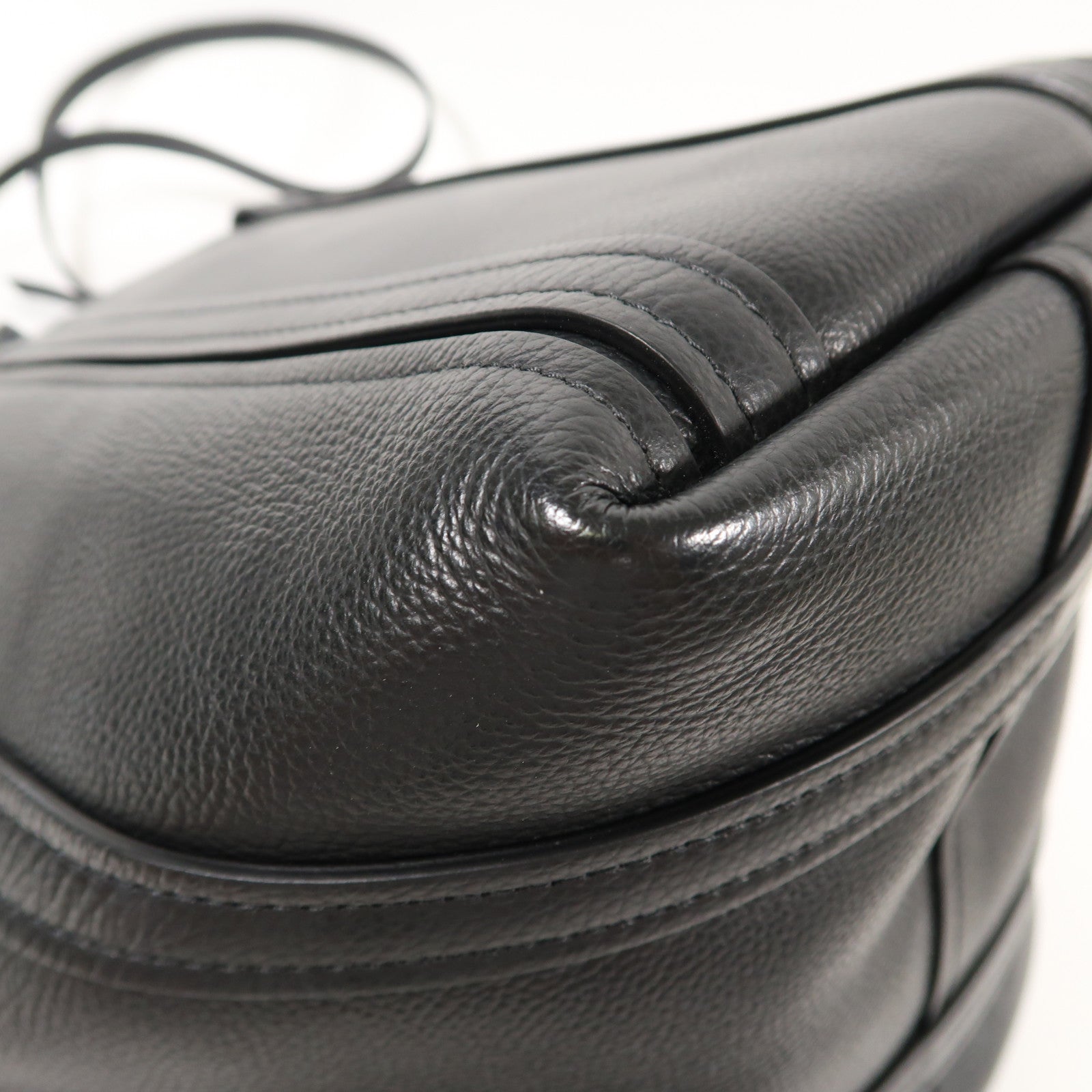 BALENCIAGA 牛皮皮革2 Way Shoulder銀扣手挽肩背兩用袋