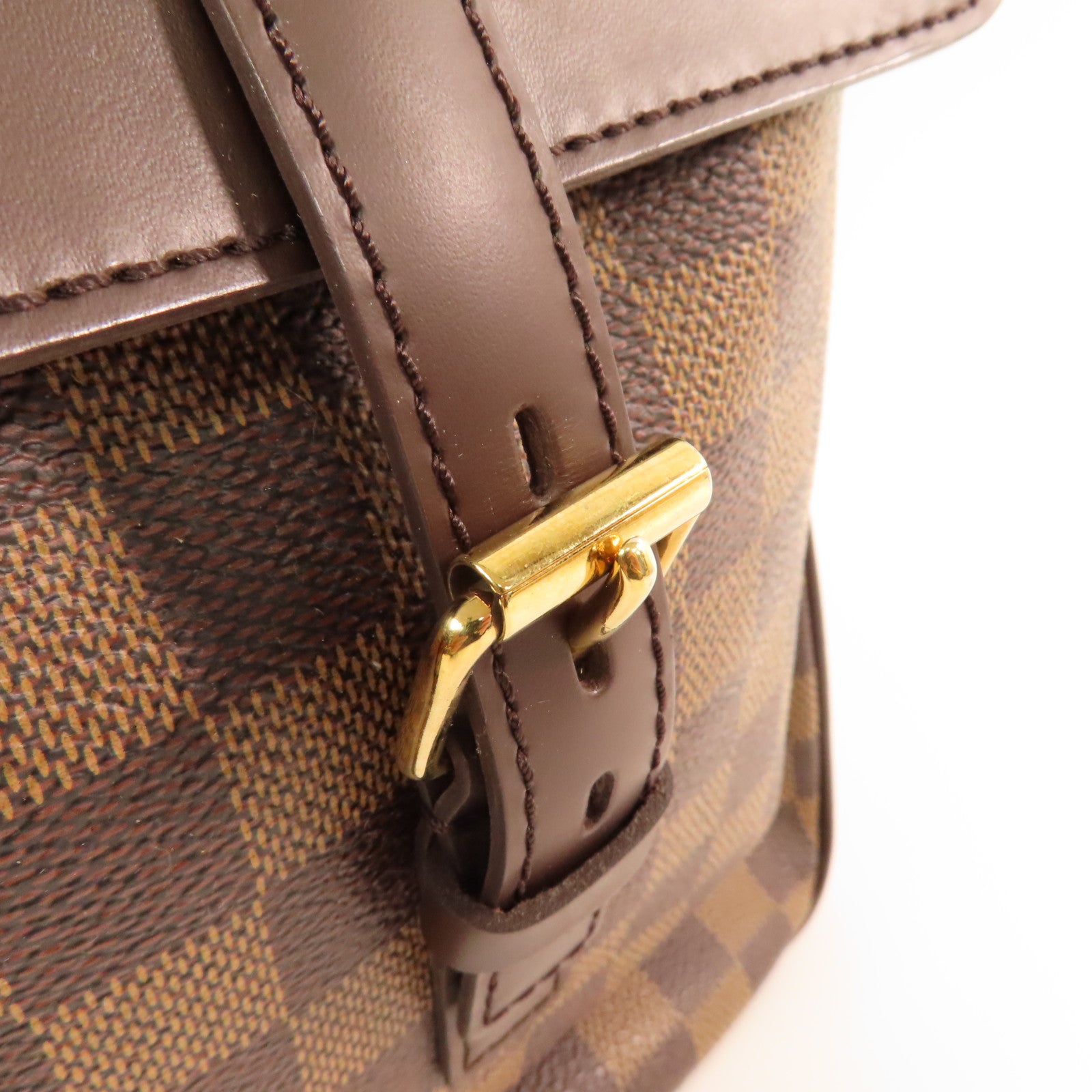 LOUIS VUITTON Damier Uzes Shoulder Tote Bag肩背袋啡色