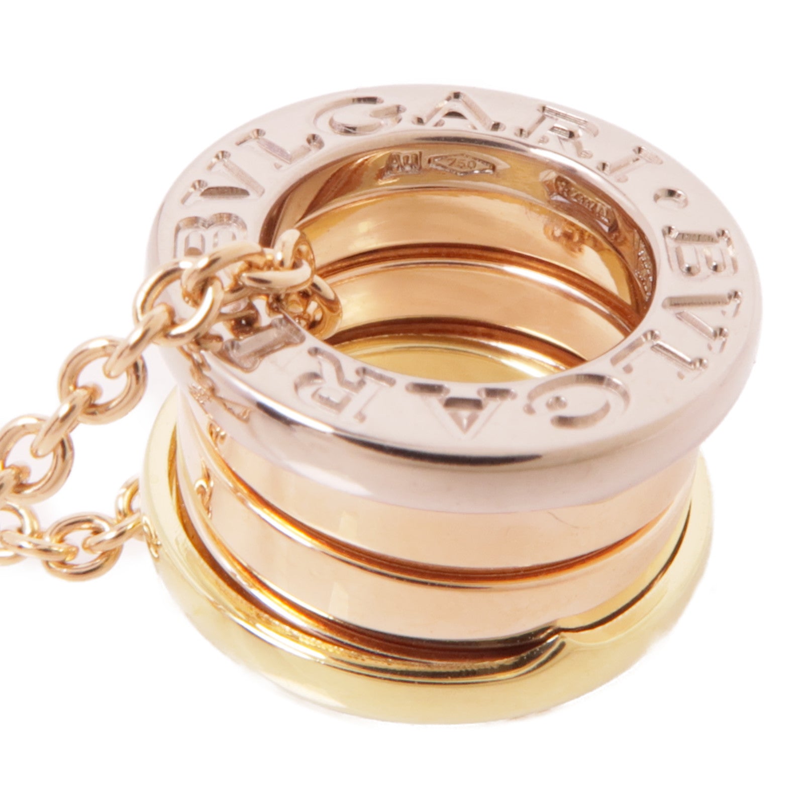 BVLGARI 18K黃金/18K白金/18K玫瑰金B-Zero1 Perfect Mistake Necklace項鍊