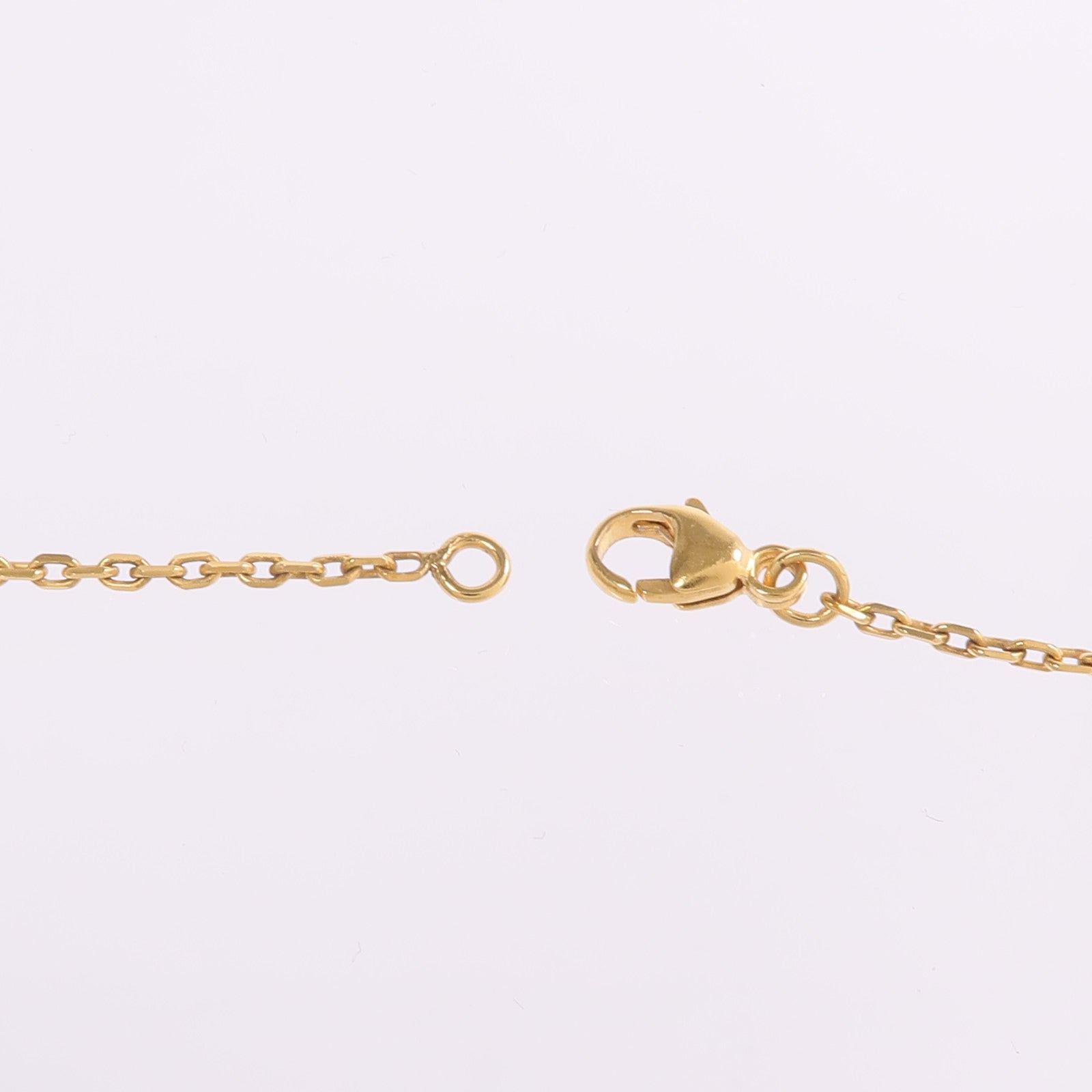 HERMES 金屬/皮革As De Coeur Necklace項鍊