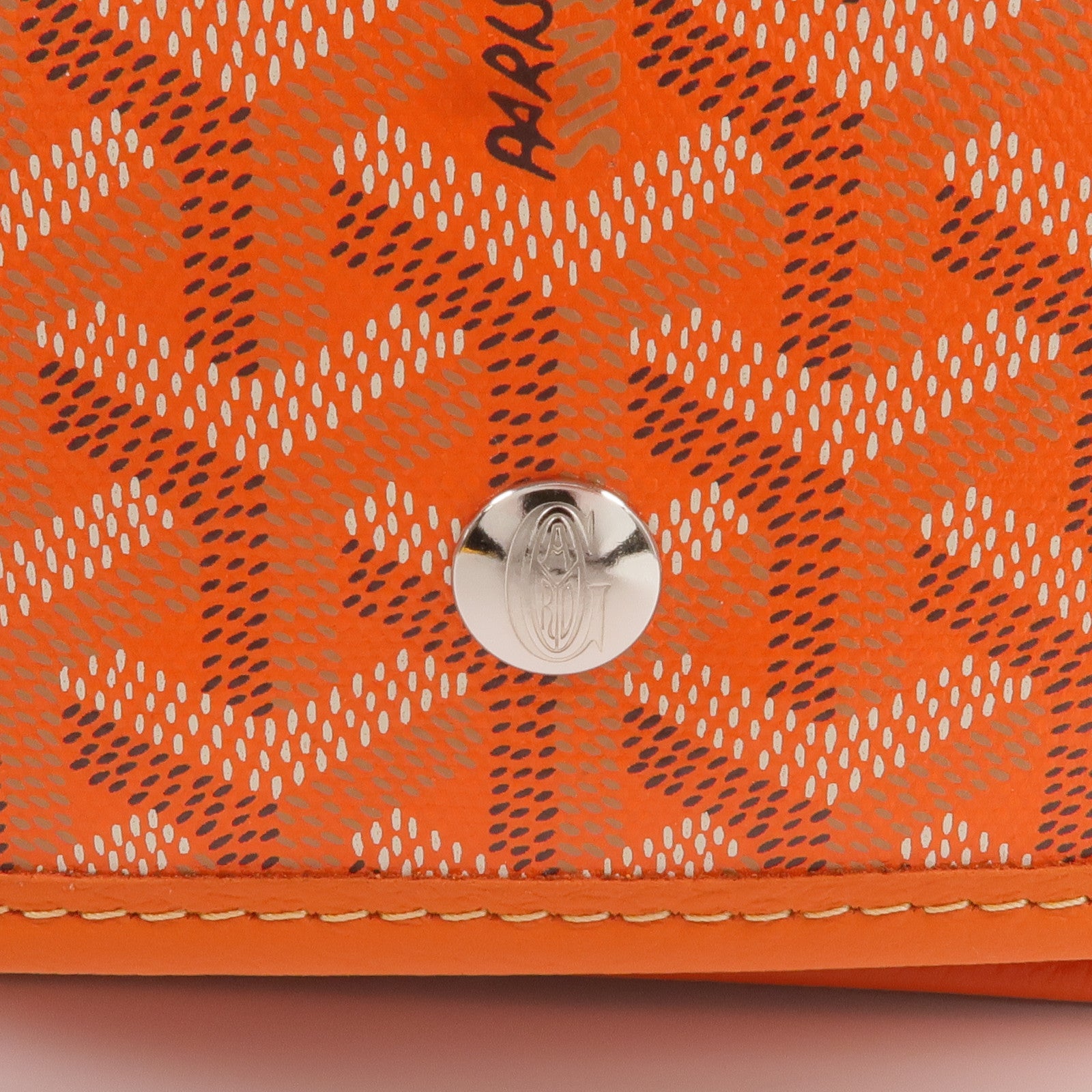 GOYARD 塗層帆布Plumet銀扣肩背袋