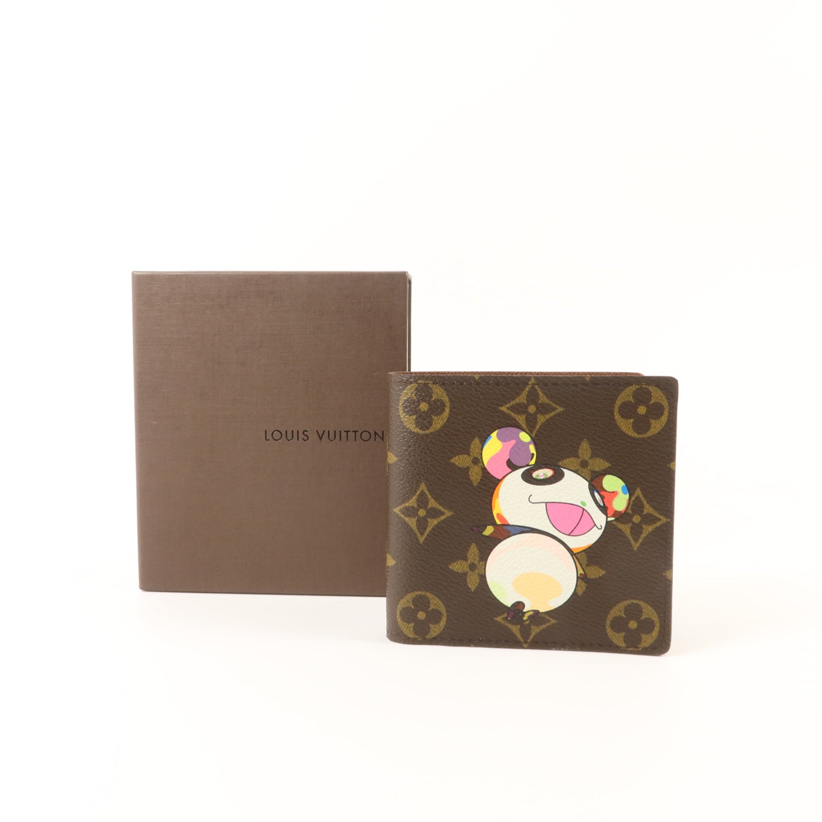 LOUIS VUITTON Monogram Panda Wallet金扣錢包