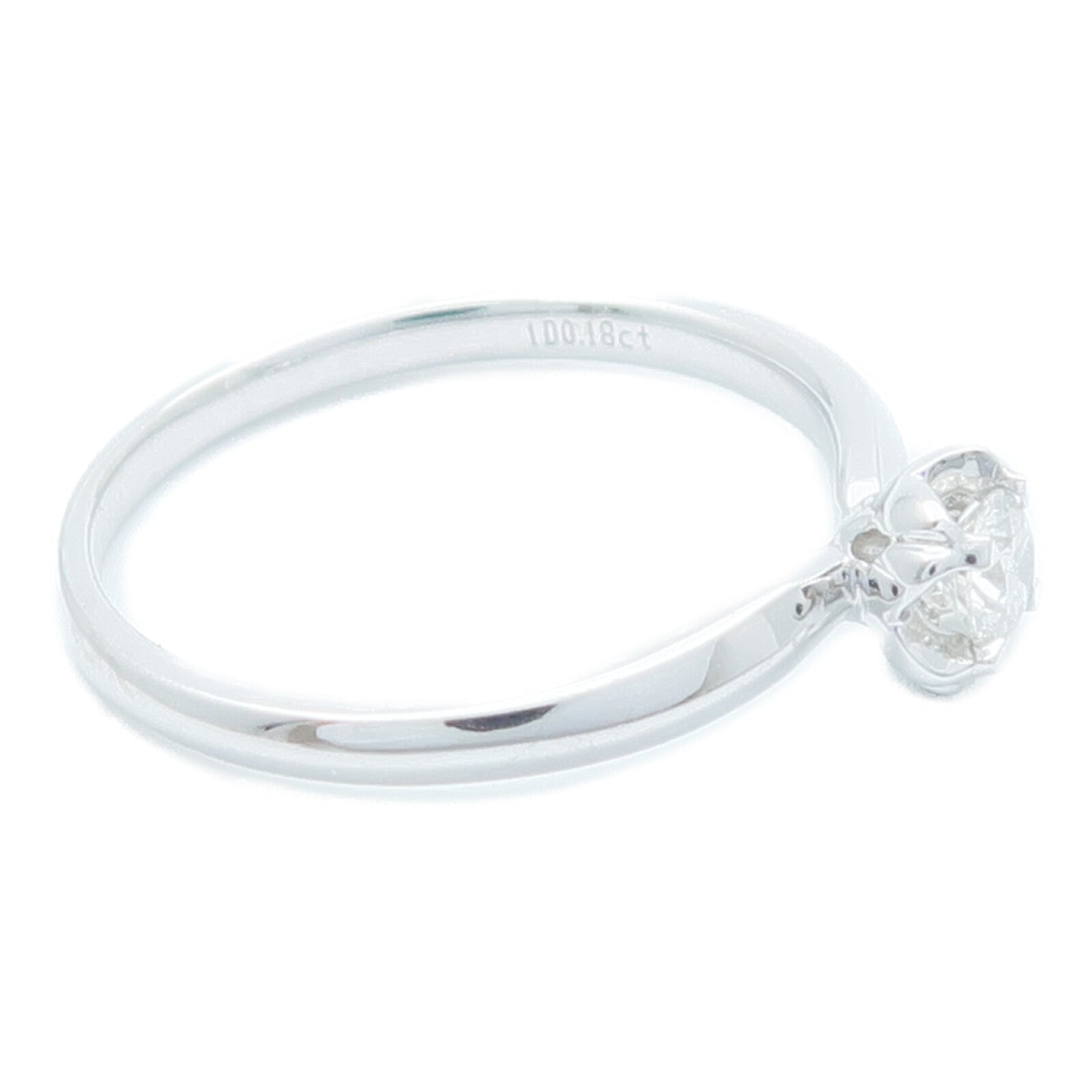 JEWELRY 18K白金Diamond Ring鑽石戒指US#6