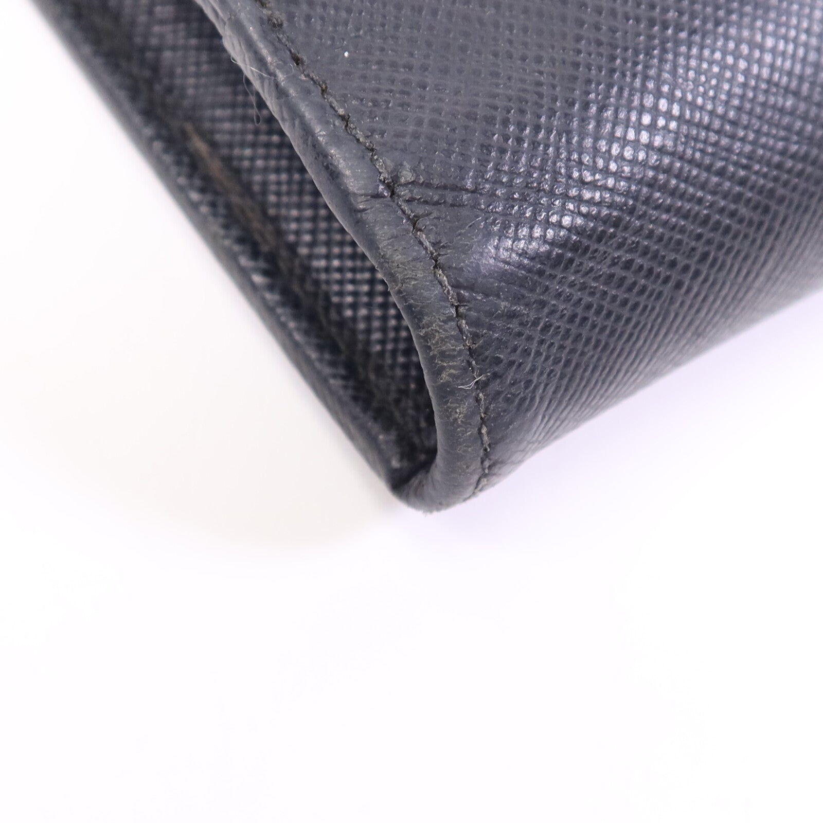 PRADA 【激減優惠】牛皮皮革Long wallet金扣長錢包