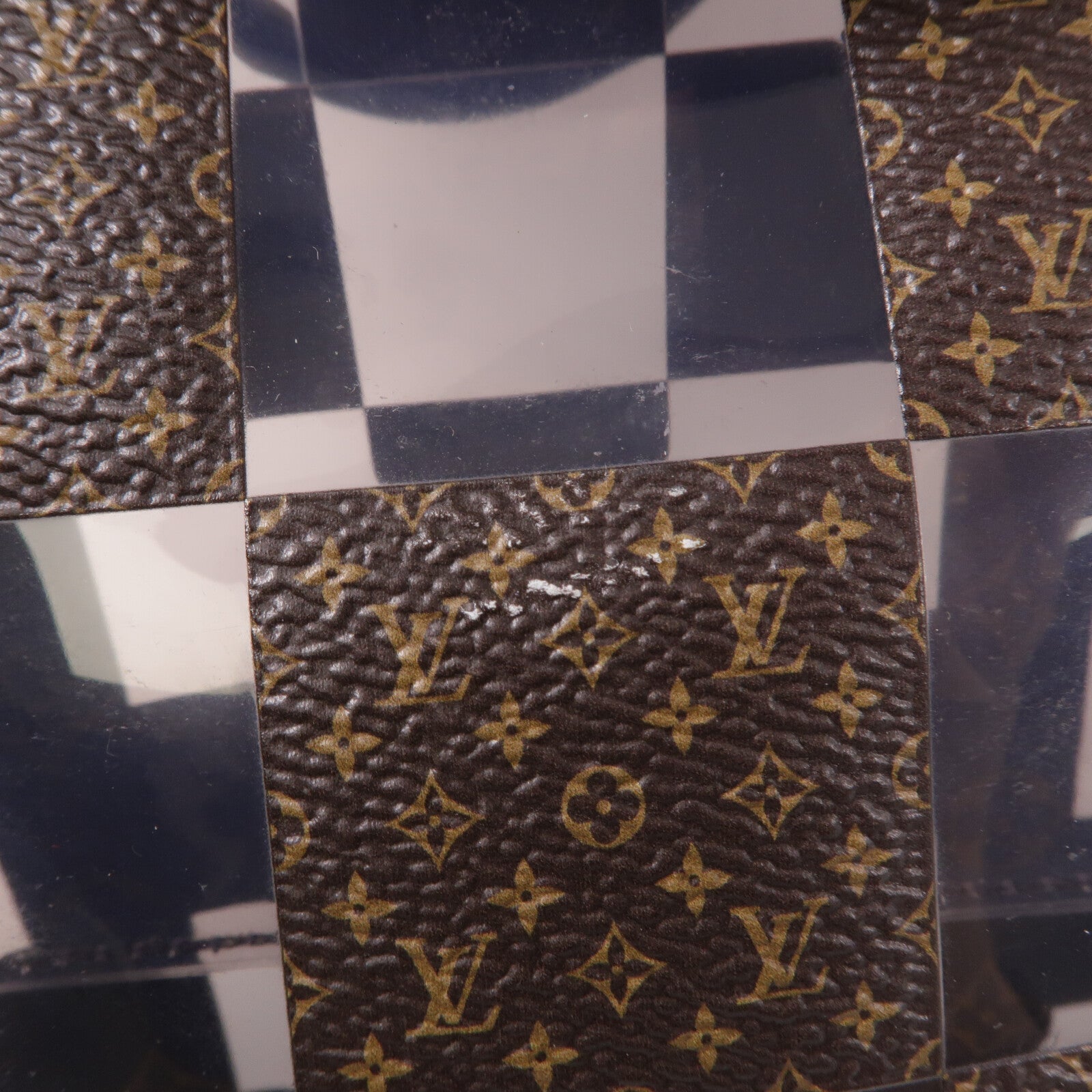 LOUIS VUITTON Monogram Chess Sac Plat手挽肩背兩用袋
