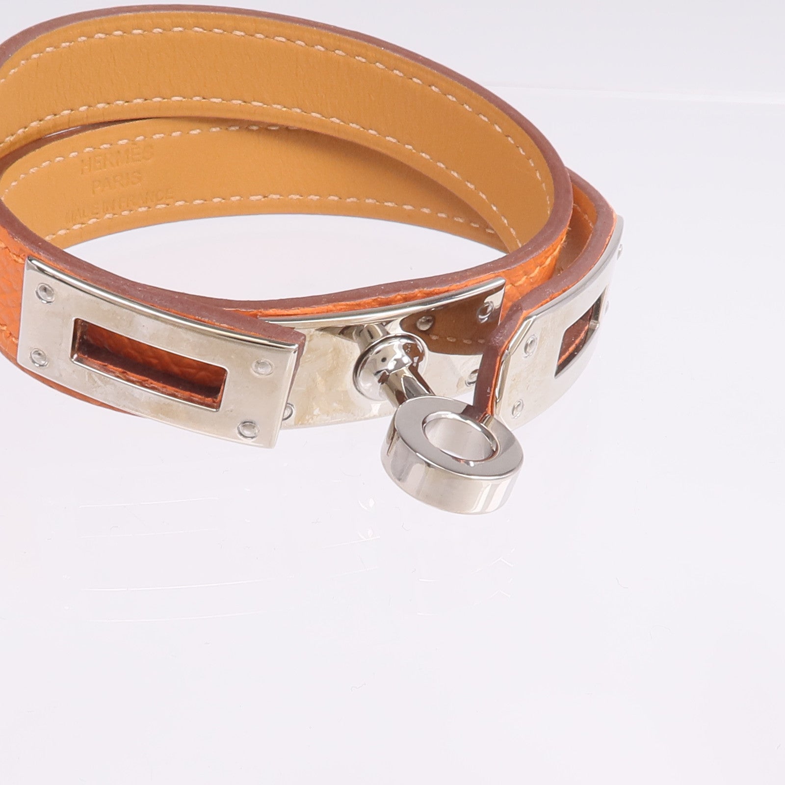 HERMES Epsom皮革Kelly Double Tour手帶