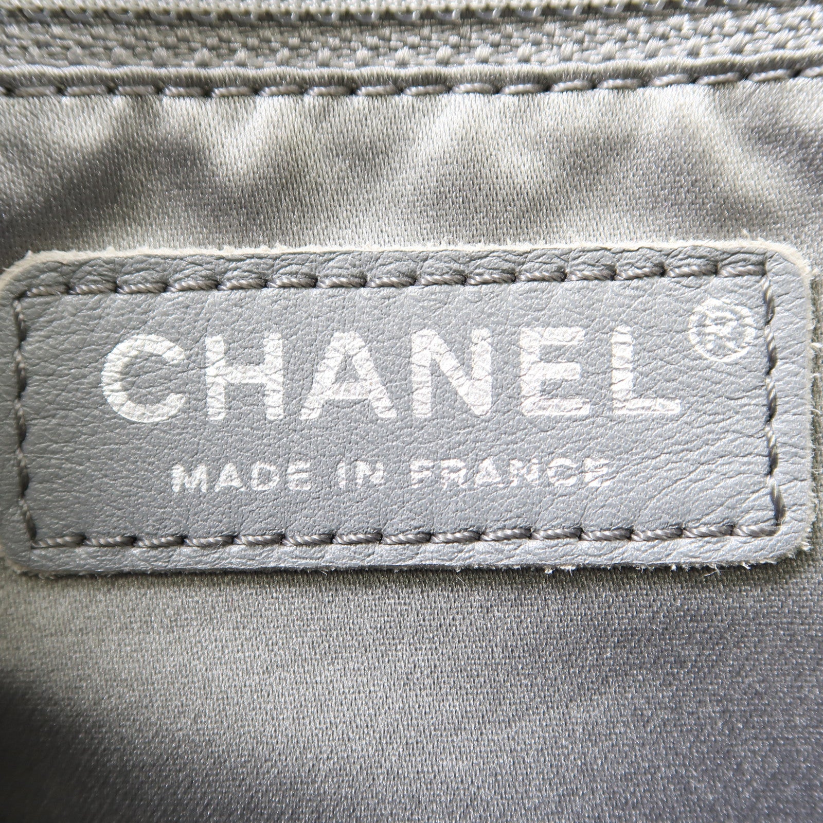 CHANEL 【激減優惠】牛皮皮革Shoulder Bag銀扣鏈帶肩背袋黑色