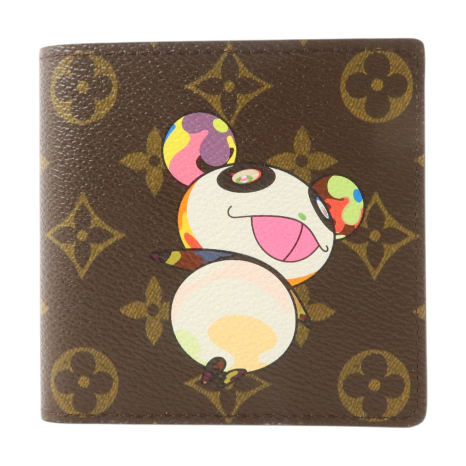 LOUIS VUITTON Monogram Panda Wallet金扣錢包