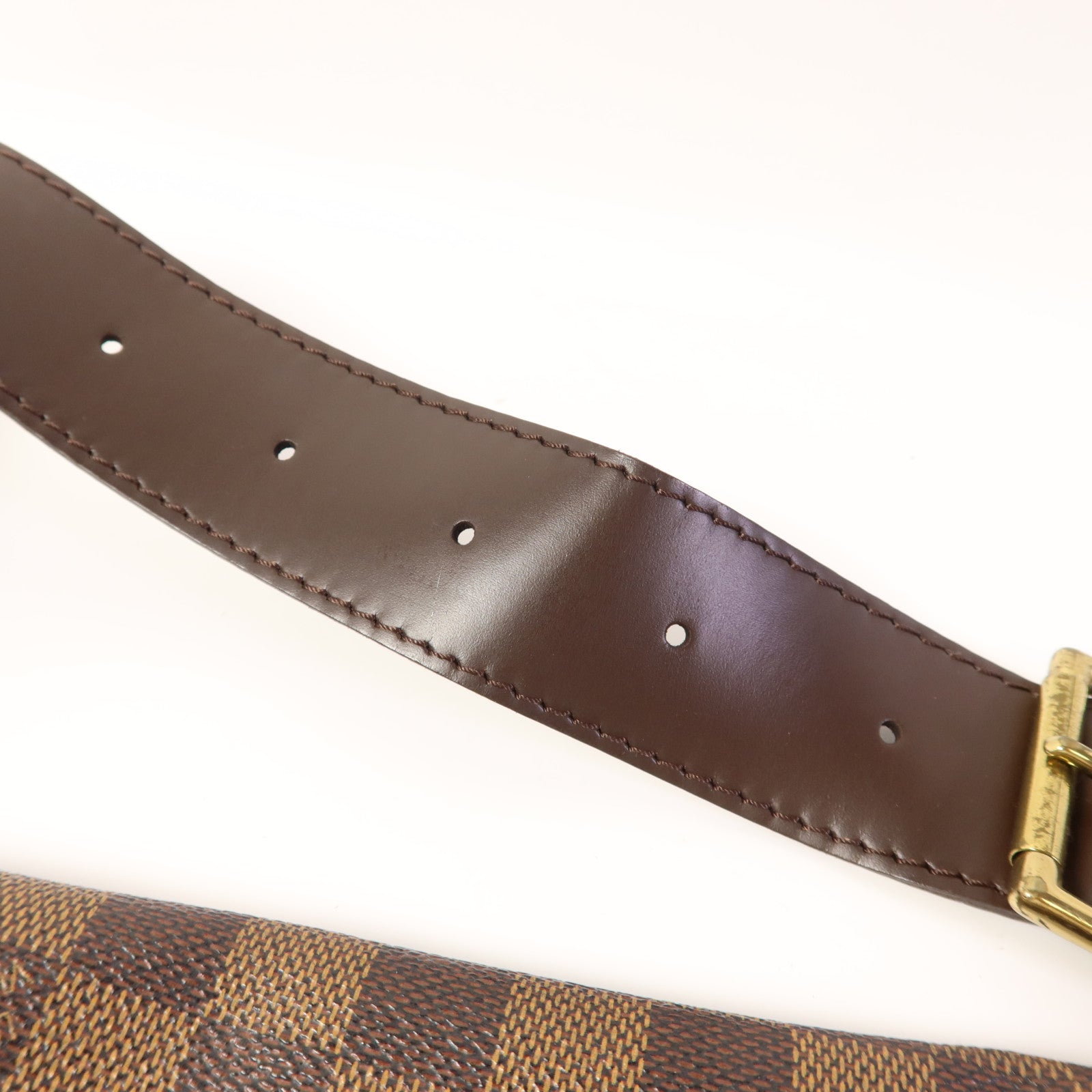 LOUIS VUITTON Damier Bastille金扣肩背袋