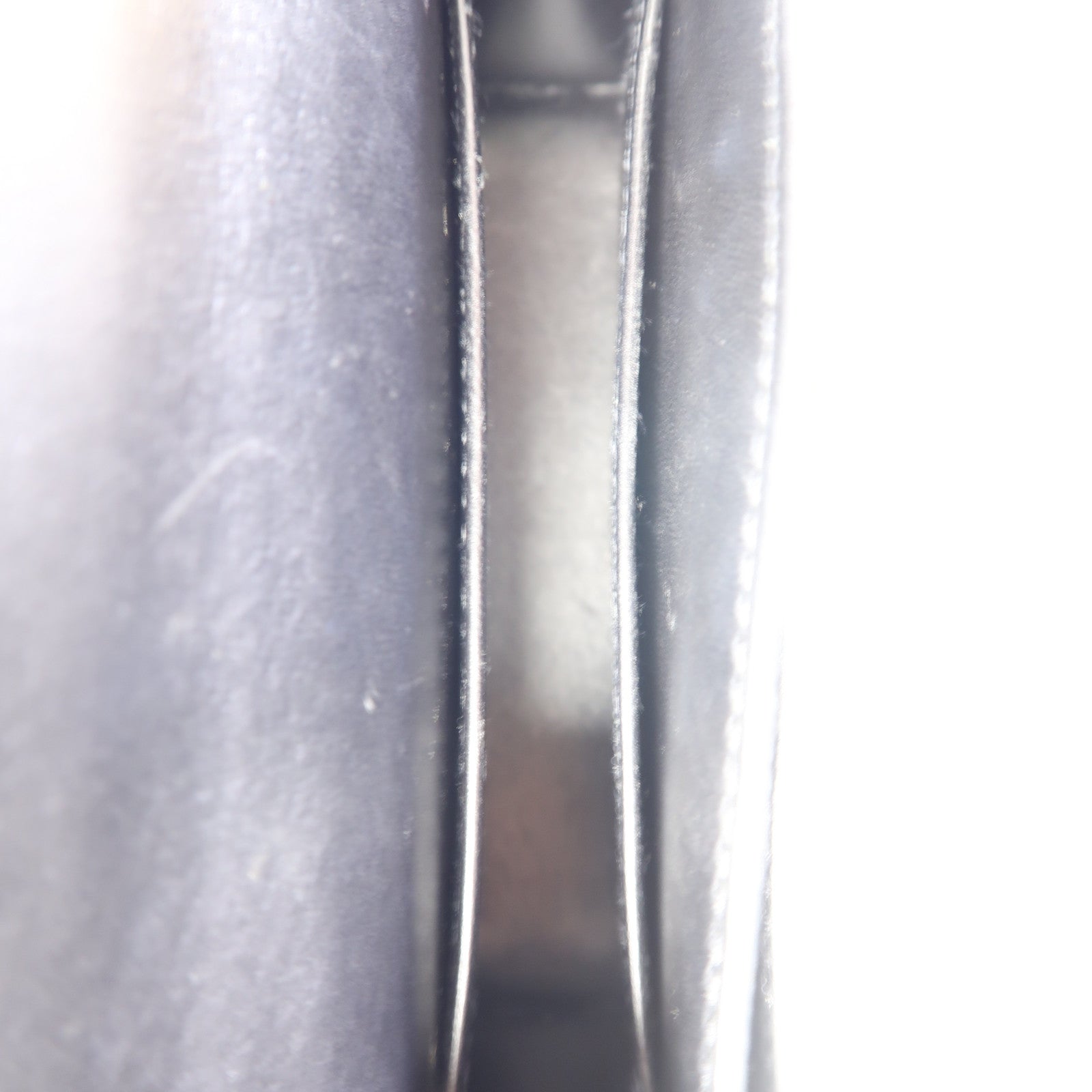 HERMES Chevre皮革Mini Verrou銀扣鏈帶肩背袋