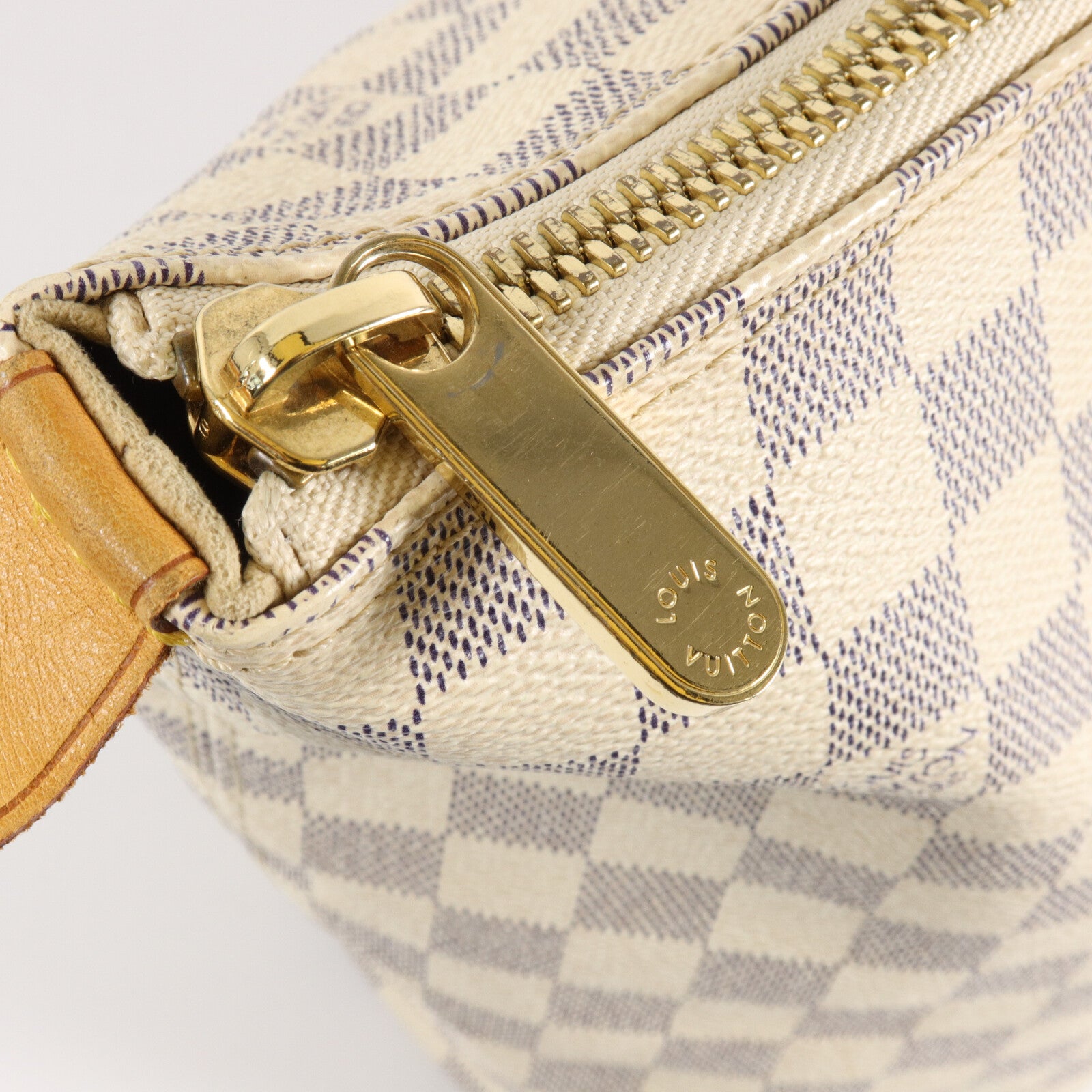 LOUIS VUITTON Damier Azur Saleya MM肩背袋/手挽袋