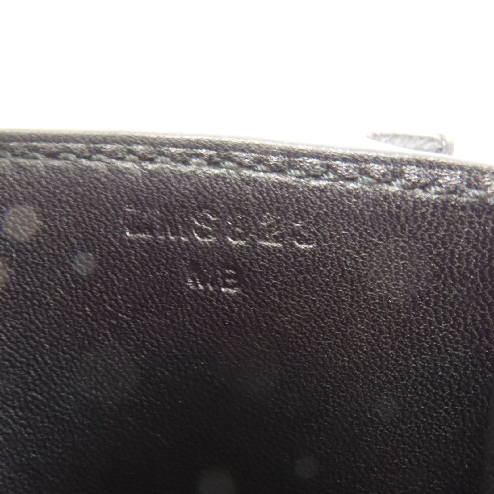 HERMES Epsom皮革Constance 24金扣肩背袋Noir