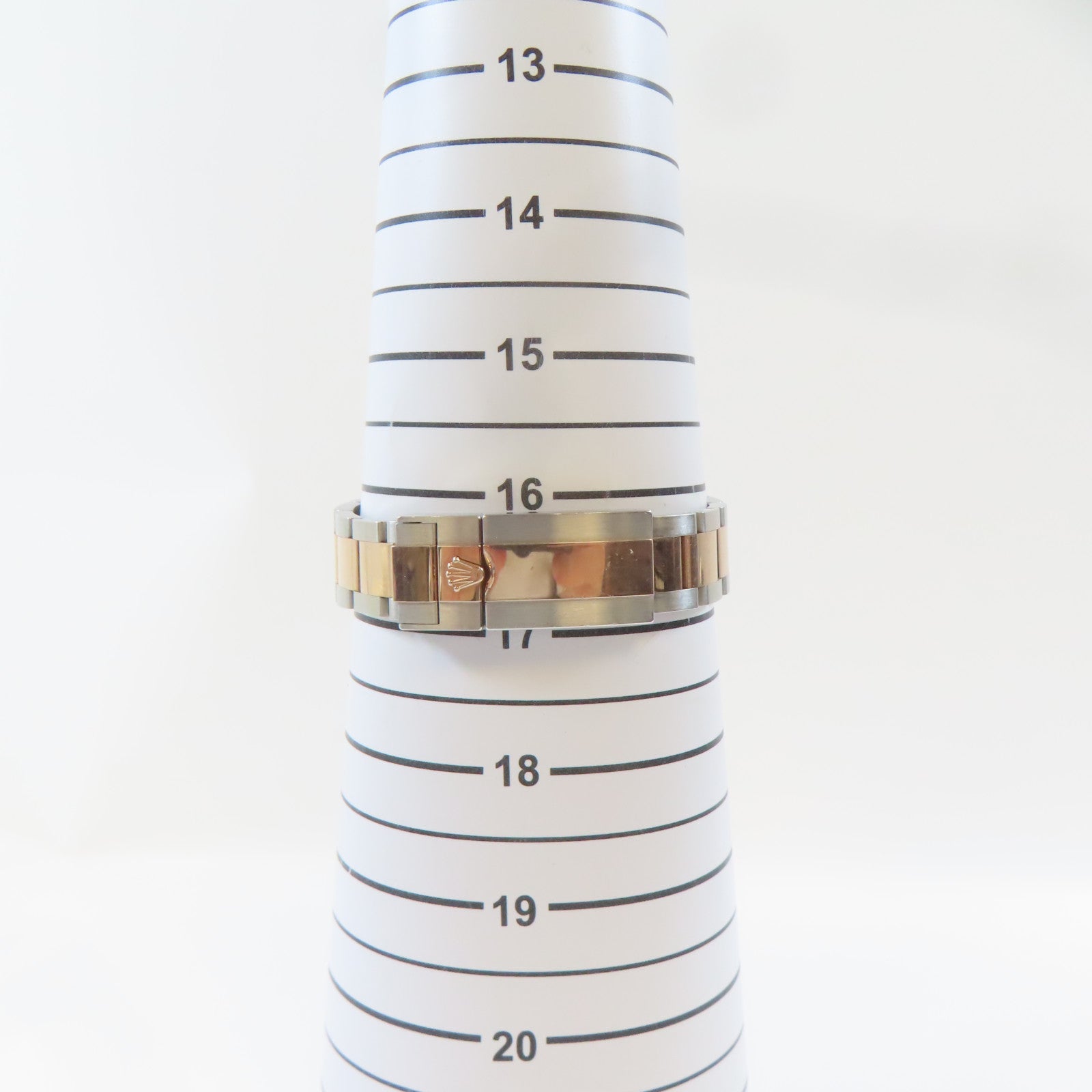 ROLEX Yacht Master18K玫瑰金/不鏽鋼手錶自動機芯銅色#16.5cm