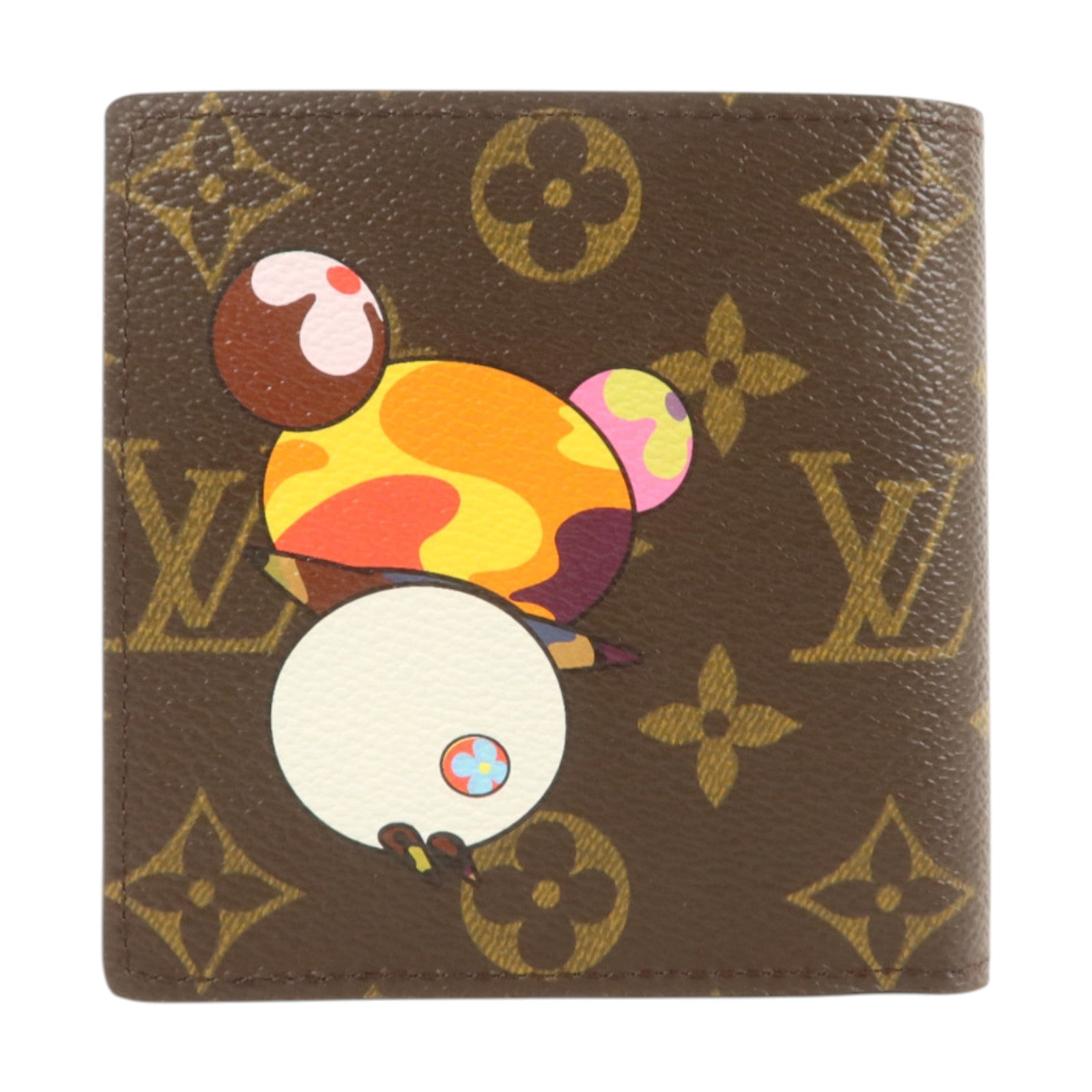LOUIS VUITTON Monogram Panda Wallet金扣錢包