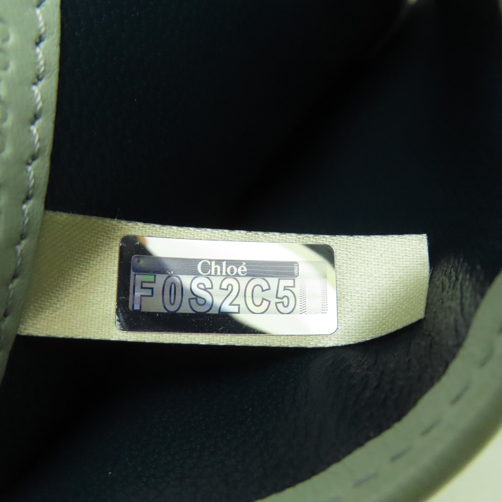 Chloe 【激減優惠】牛皮皮革Sence Small Tri-Fold金扣錢包綠色