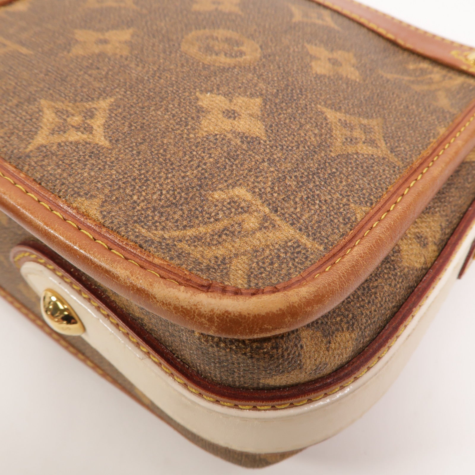 LOUIS VUITTON Monogram Tissue Porte Rayures肩背袋