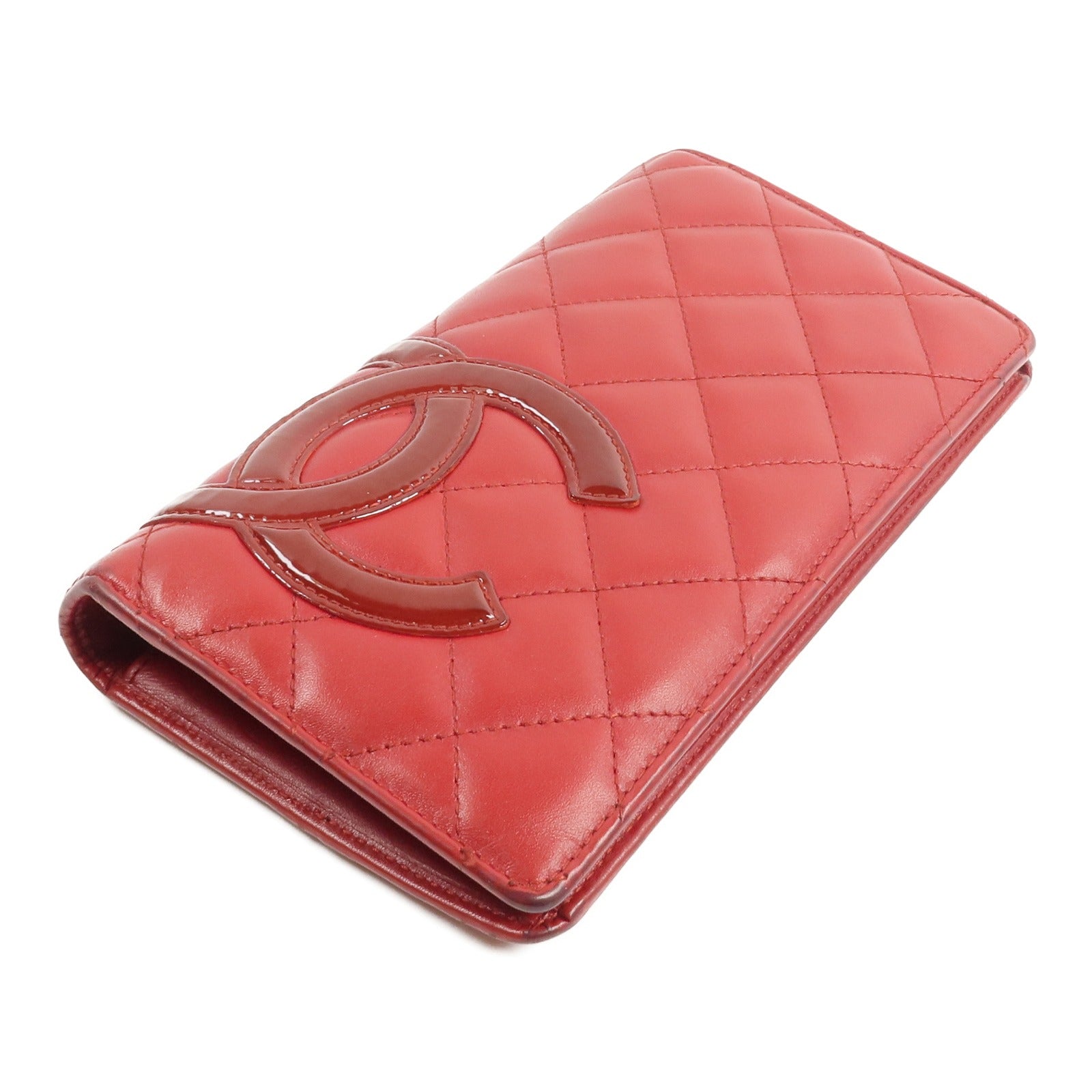 CHANEL 牛皮皮革Cambon Long Wallet長錢包