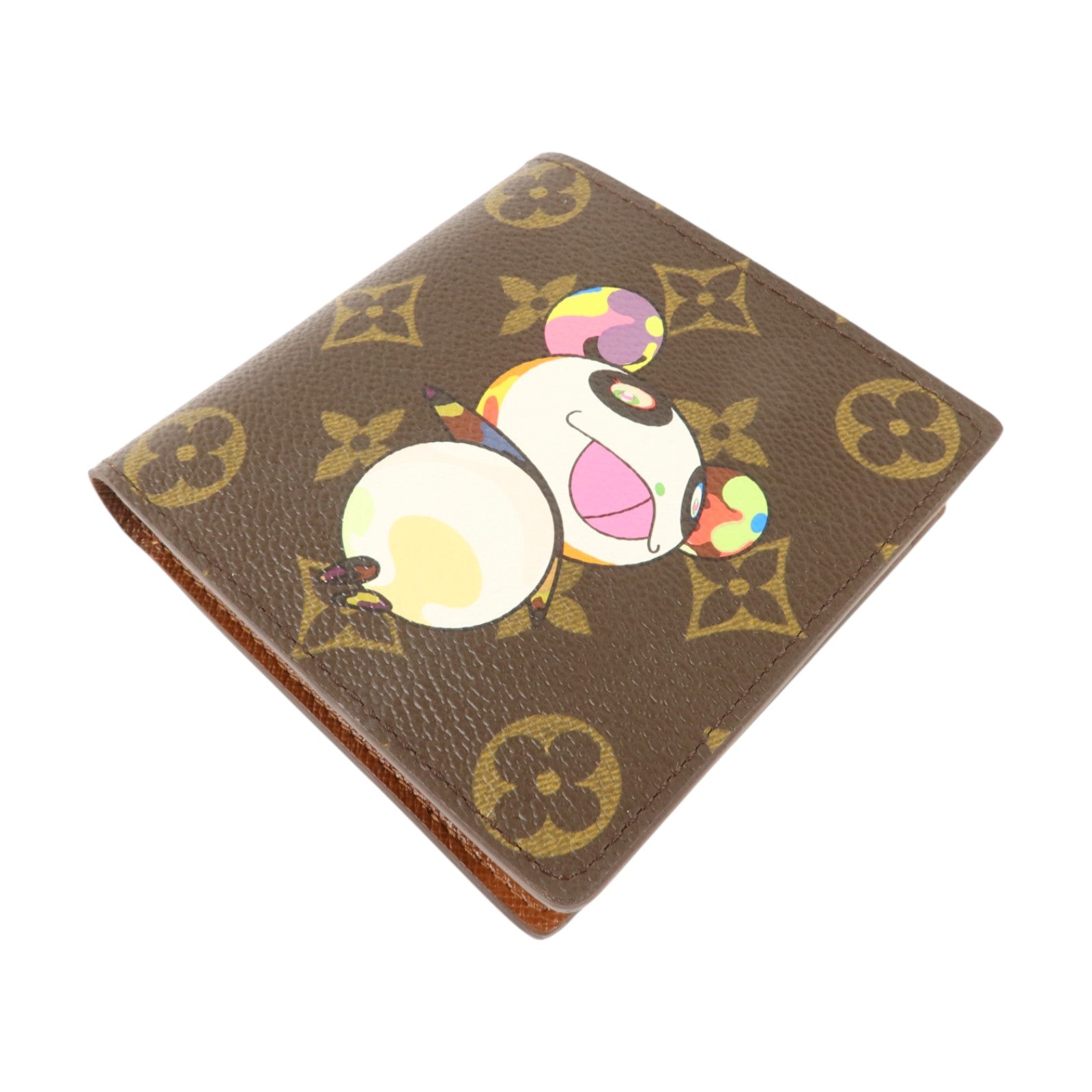 LOUIS VUITTON Monogram Panda Wallet金扣錢包