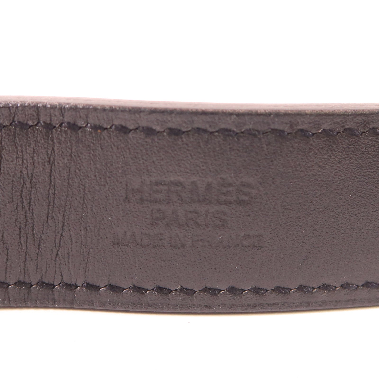 HERMES Swift皮革Belt 80銀扣皮帶