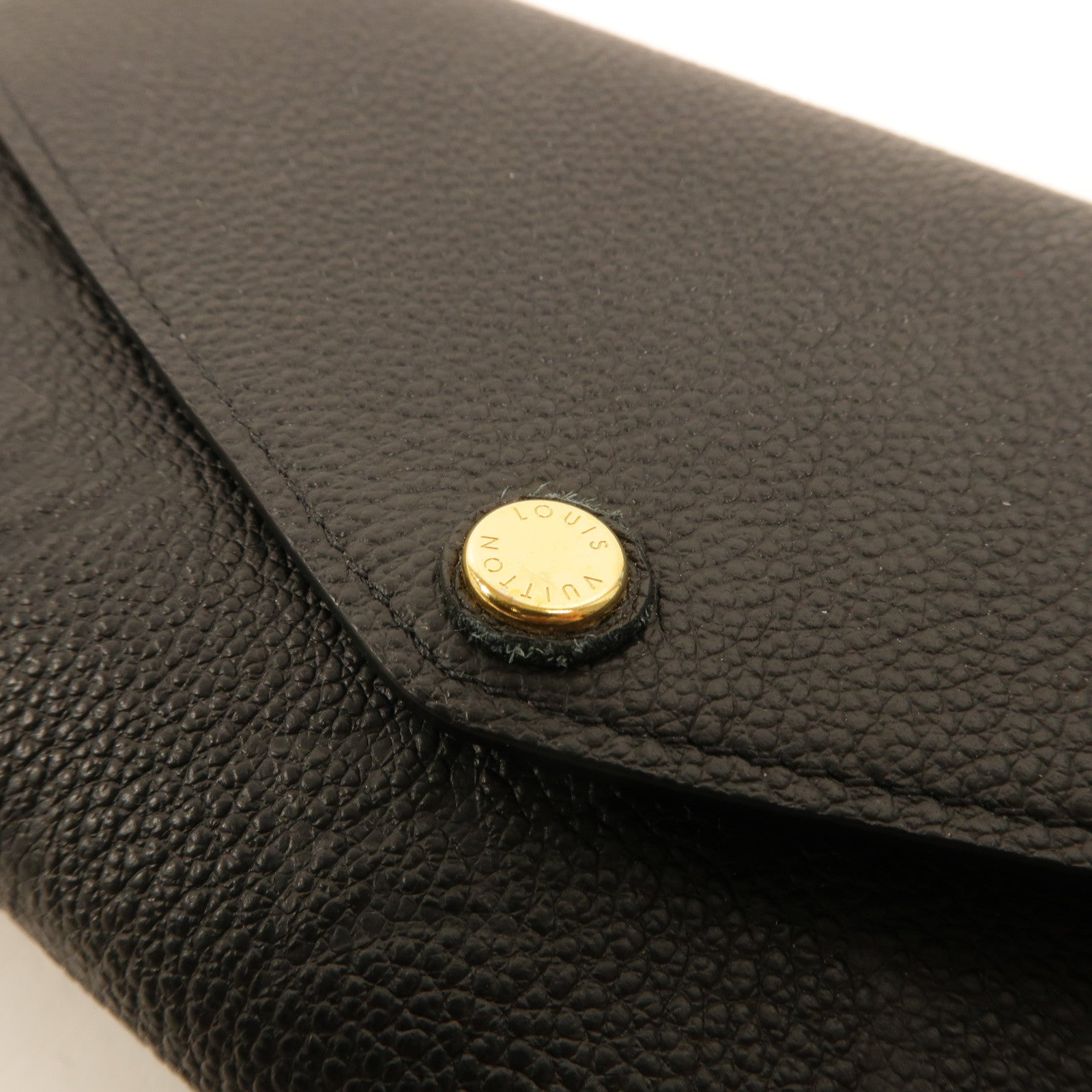 LOUIS VUITTON Monogram Empreinte Sarah Long Wallet金扣長錢包