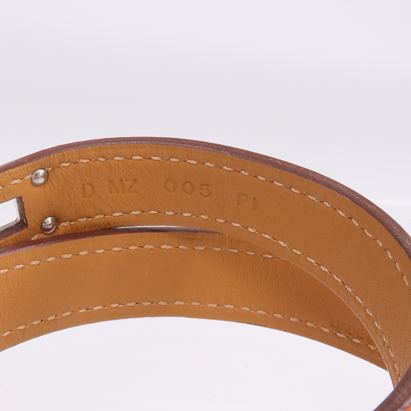 HERMES Epsom皮革Kelly Double Tour手帶