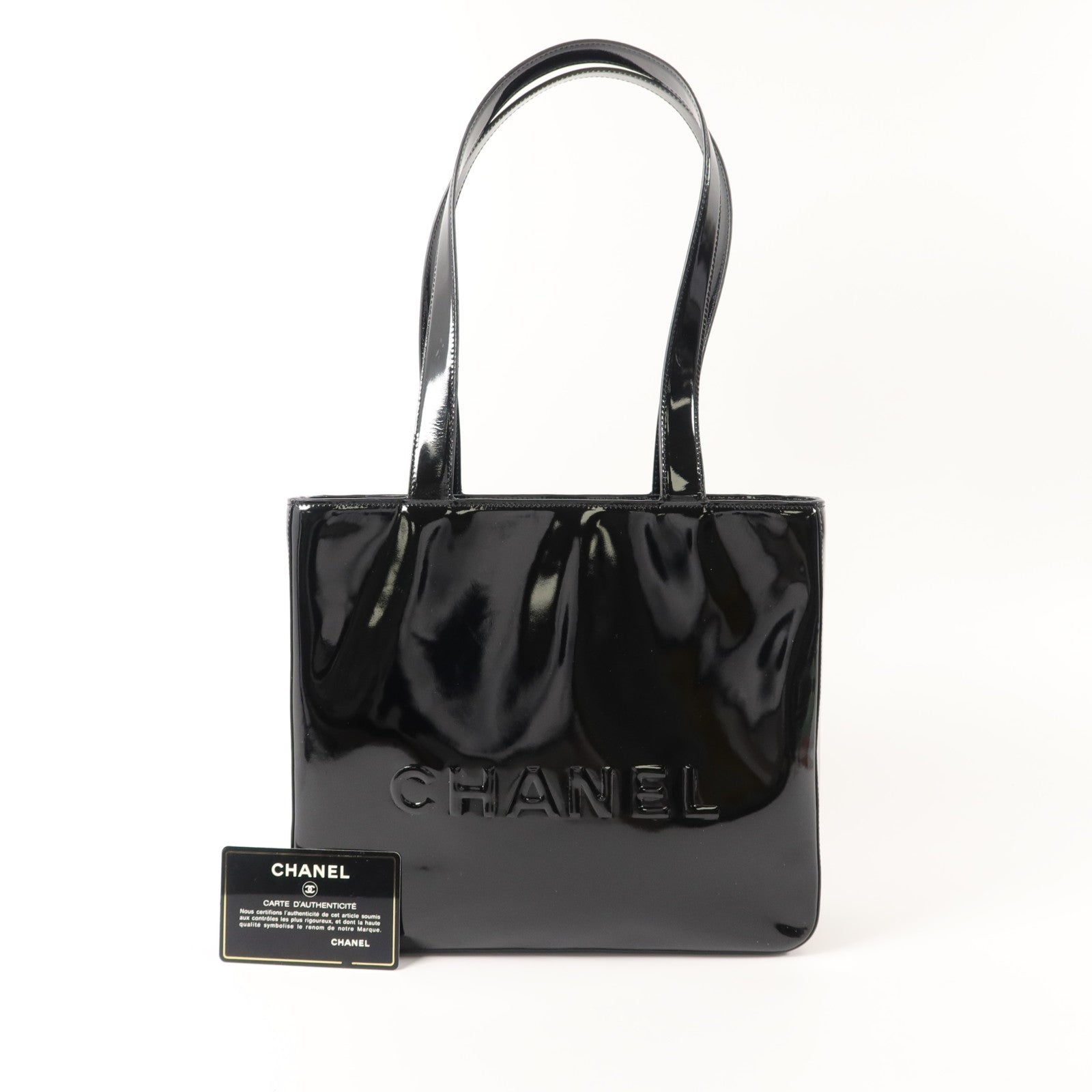 CHANEL 漆皮皮革Tote Bag手挽袋