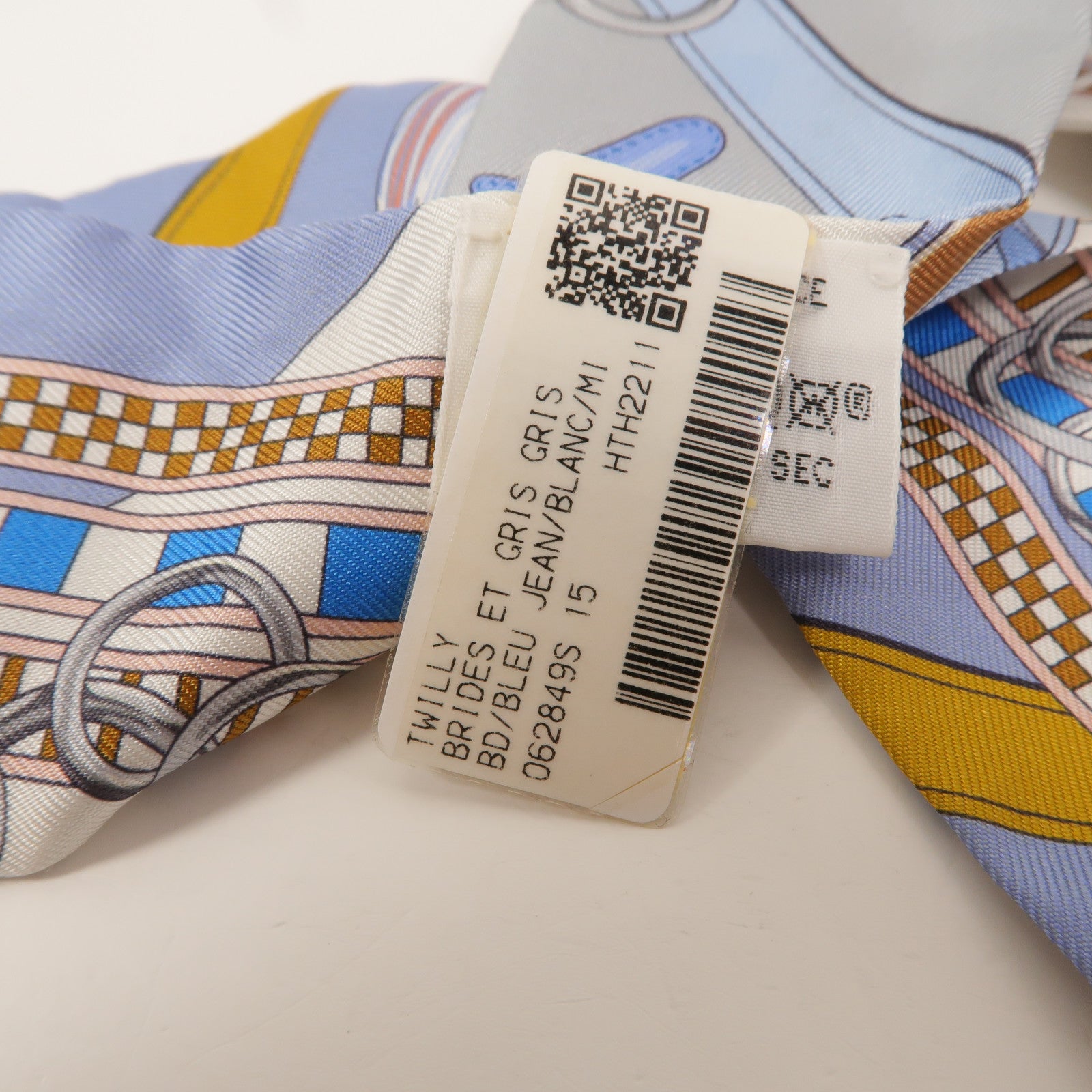 HERMES 絲質Twilly絲巾
